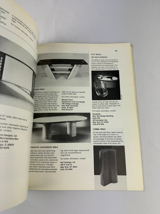 1985 Modern style: A Catalogue of Contemporary Design