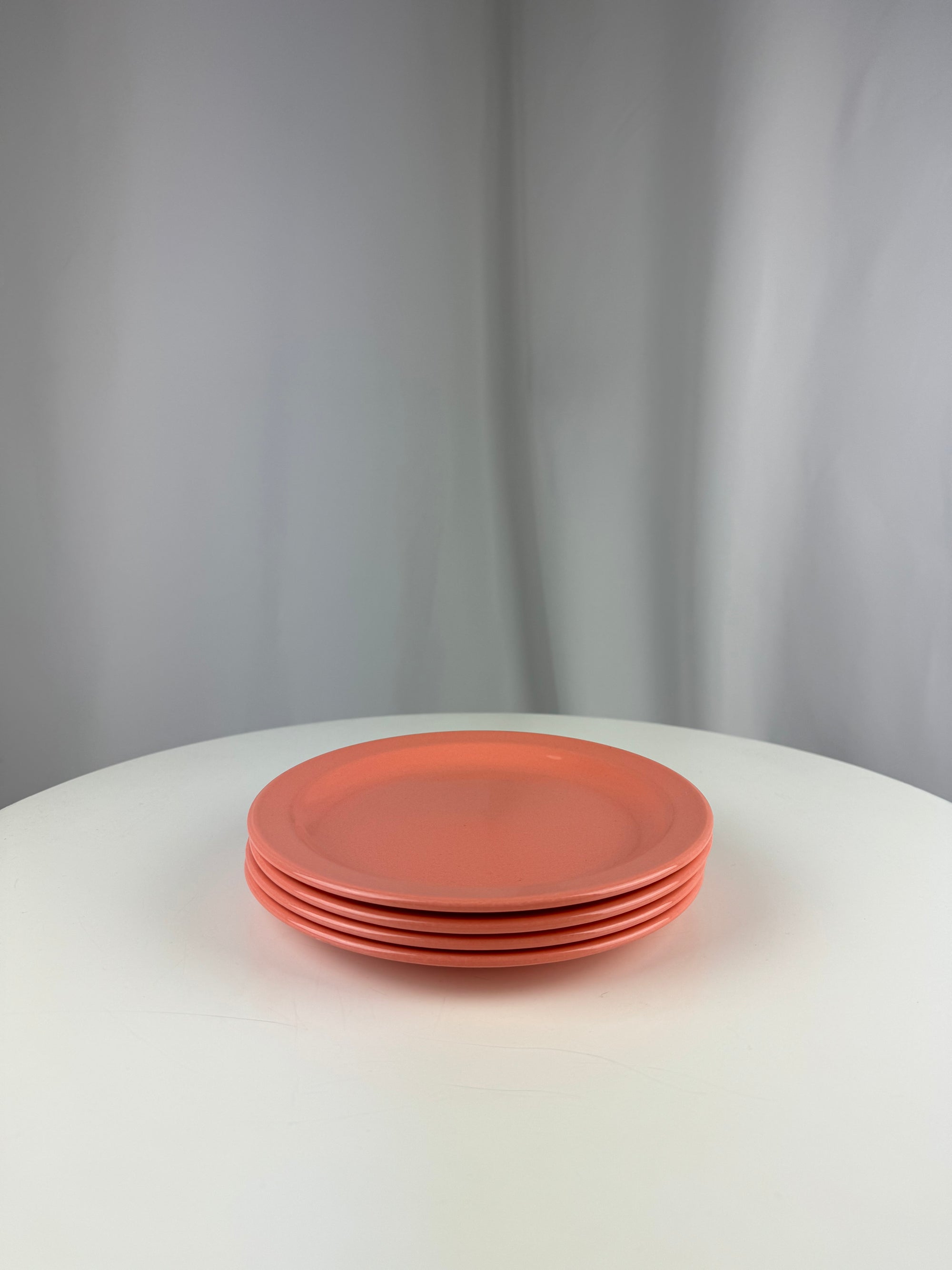 Vintage Pink Side Plates - Set of 4