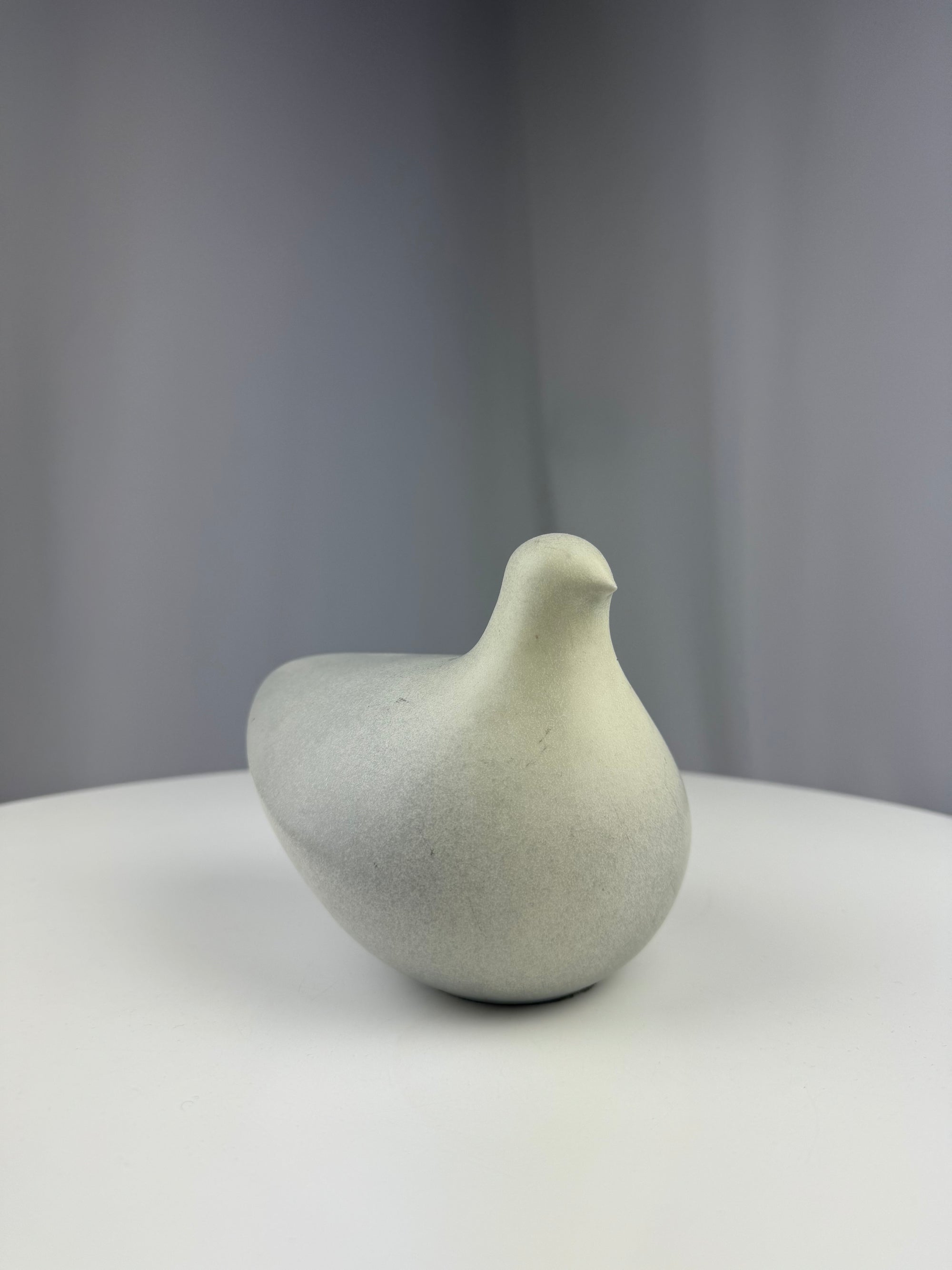 1980's Ceramic Dove by Guy Simoneau & Christiane Paquin