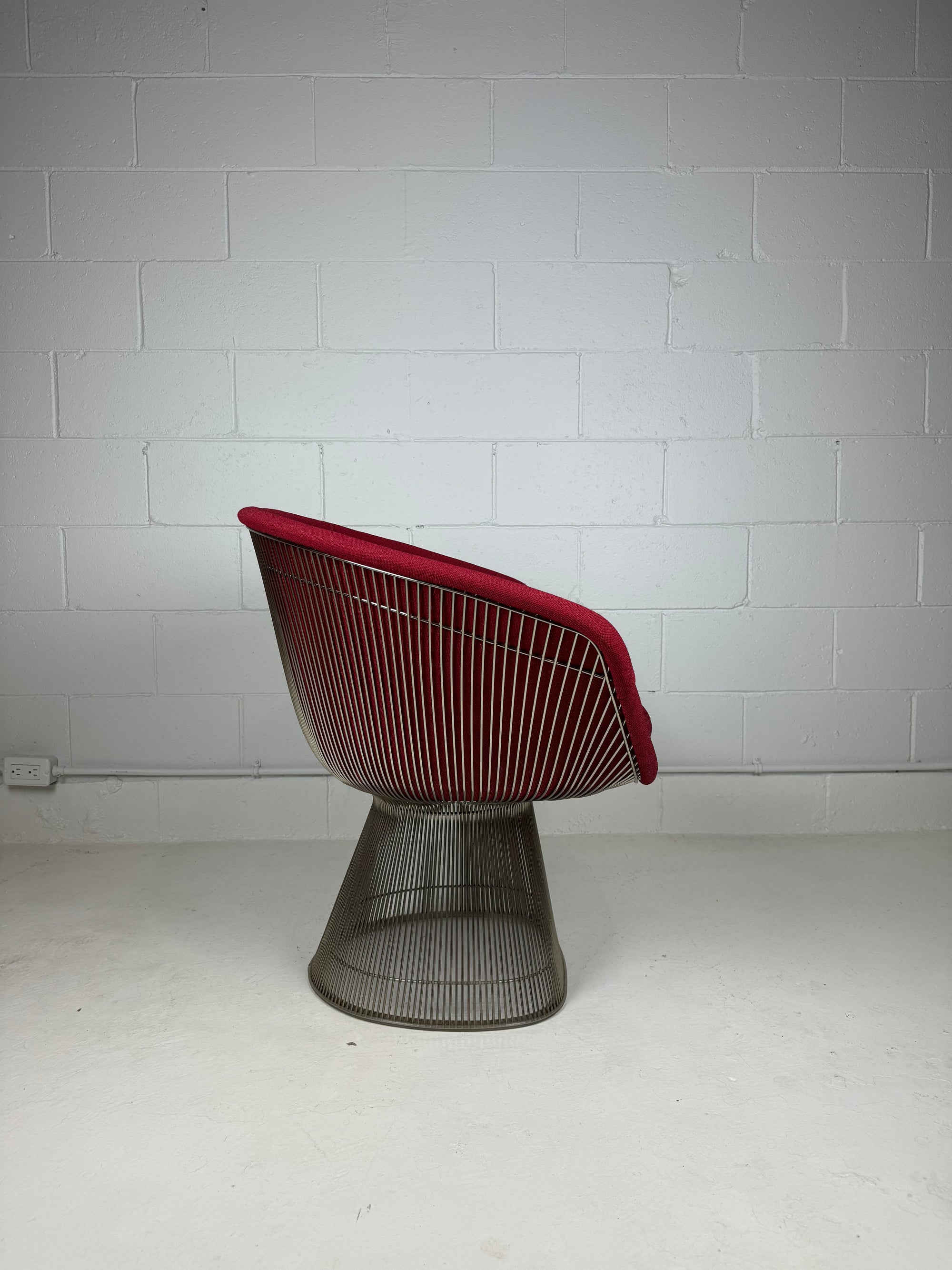 Warren Platner Lounge Chair for Knoll - Red