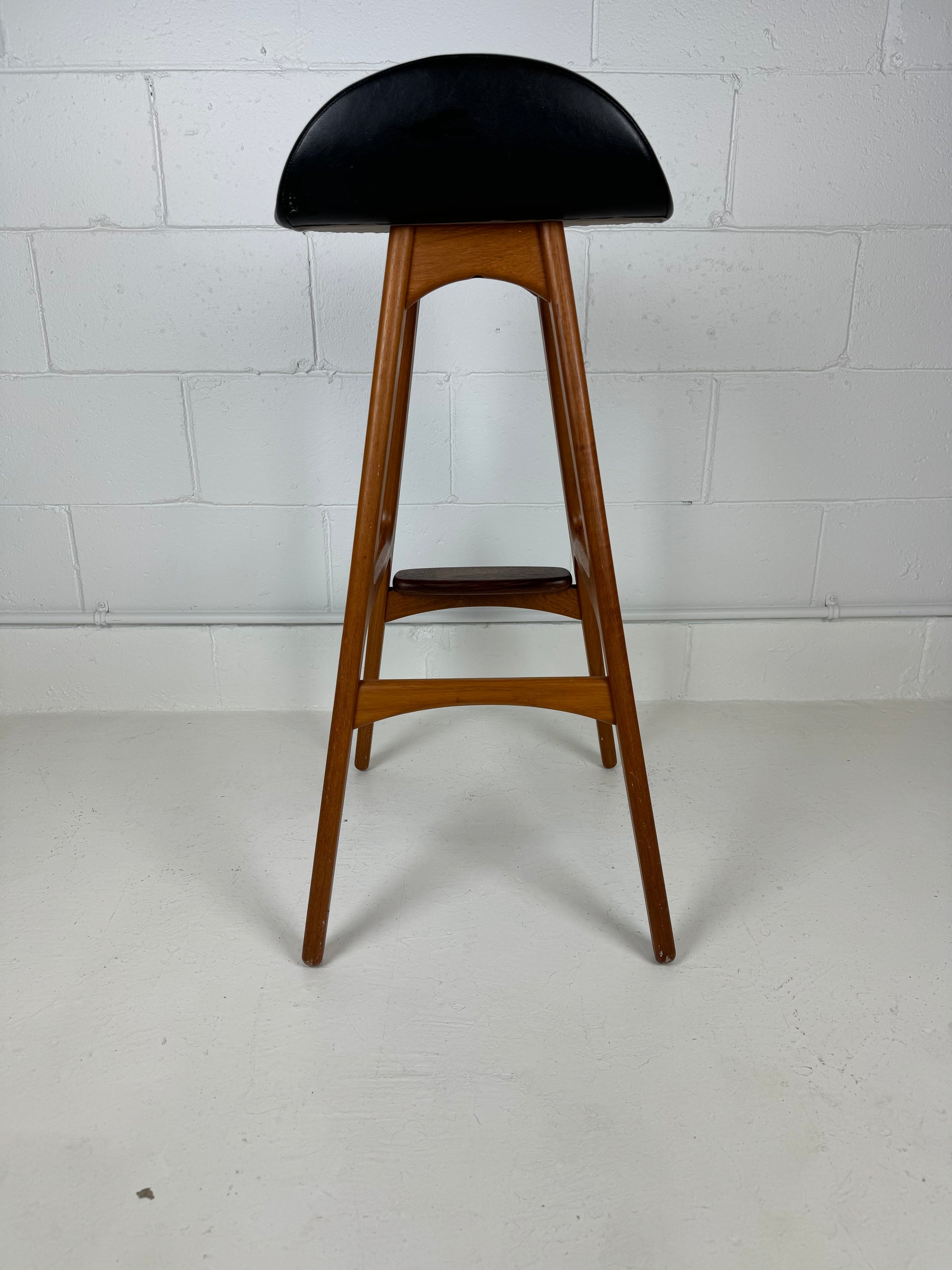 Teak and Rosewood Bar Stools by Erik Buch for Odense Møbler, Denmark