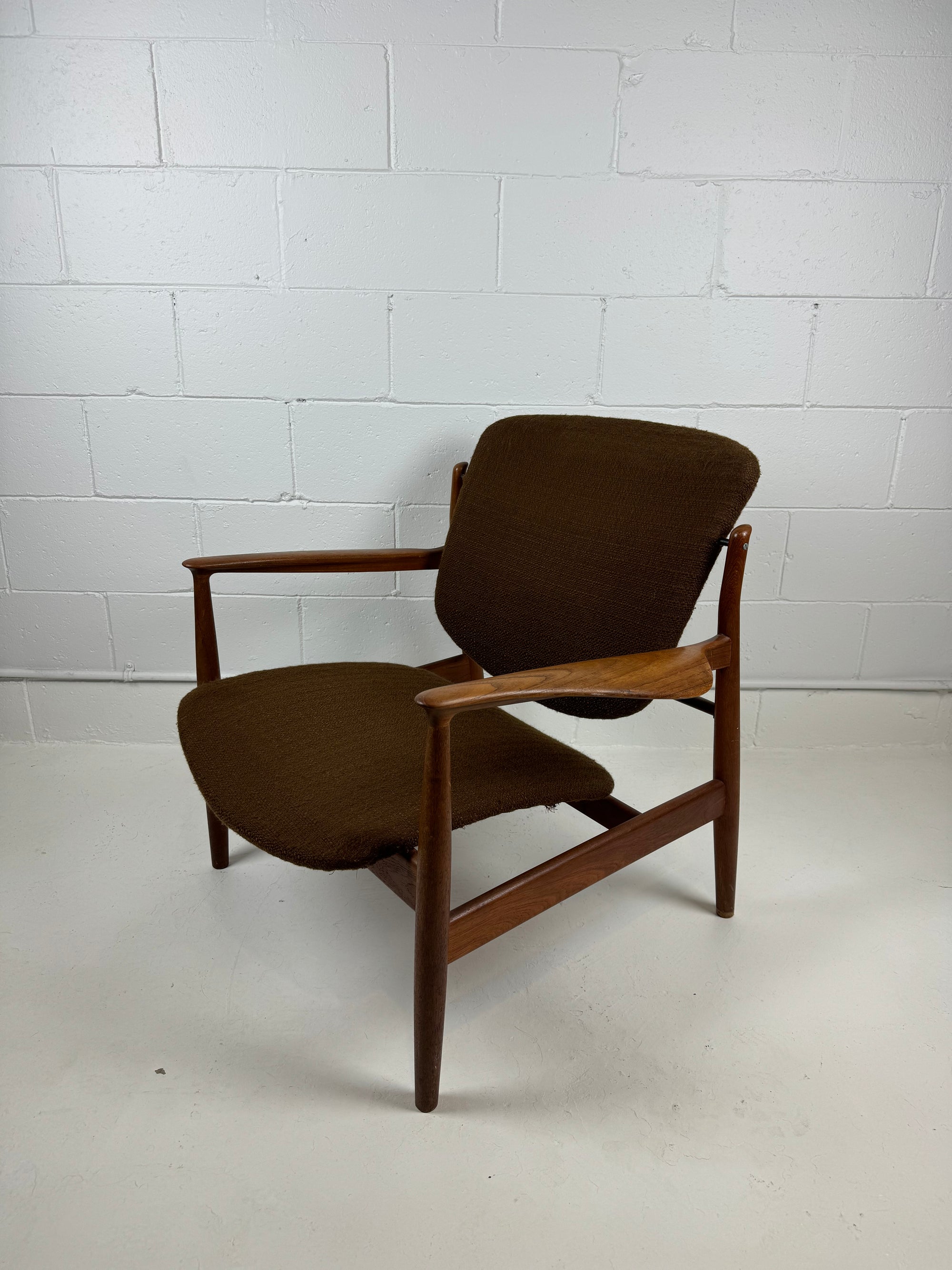 Finn Juhl FD136 Lounge Chair for France & Son, Denmark