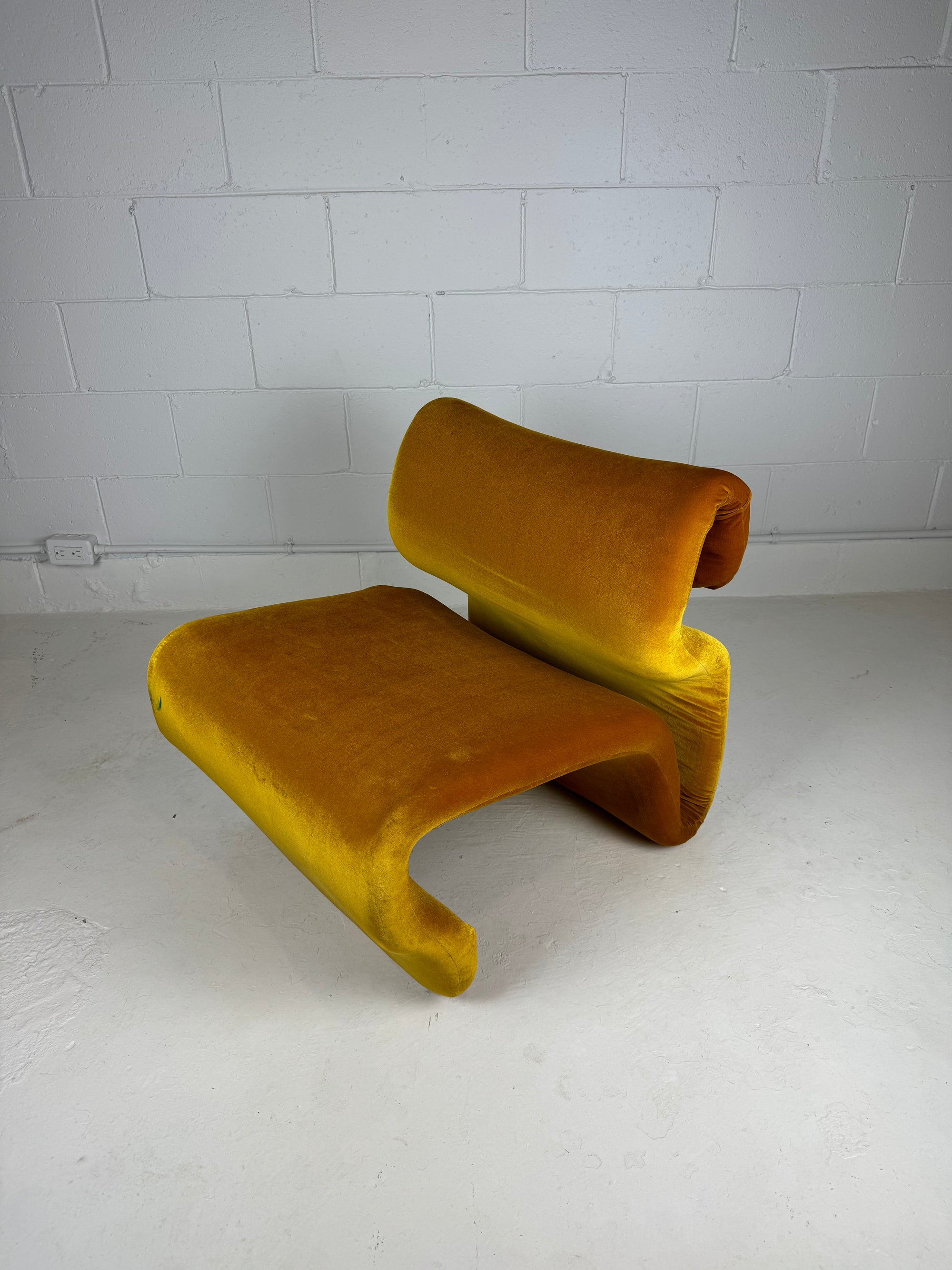 Jan Ekselius Etcetera Lounge Chair - Yellow