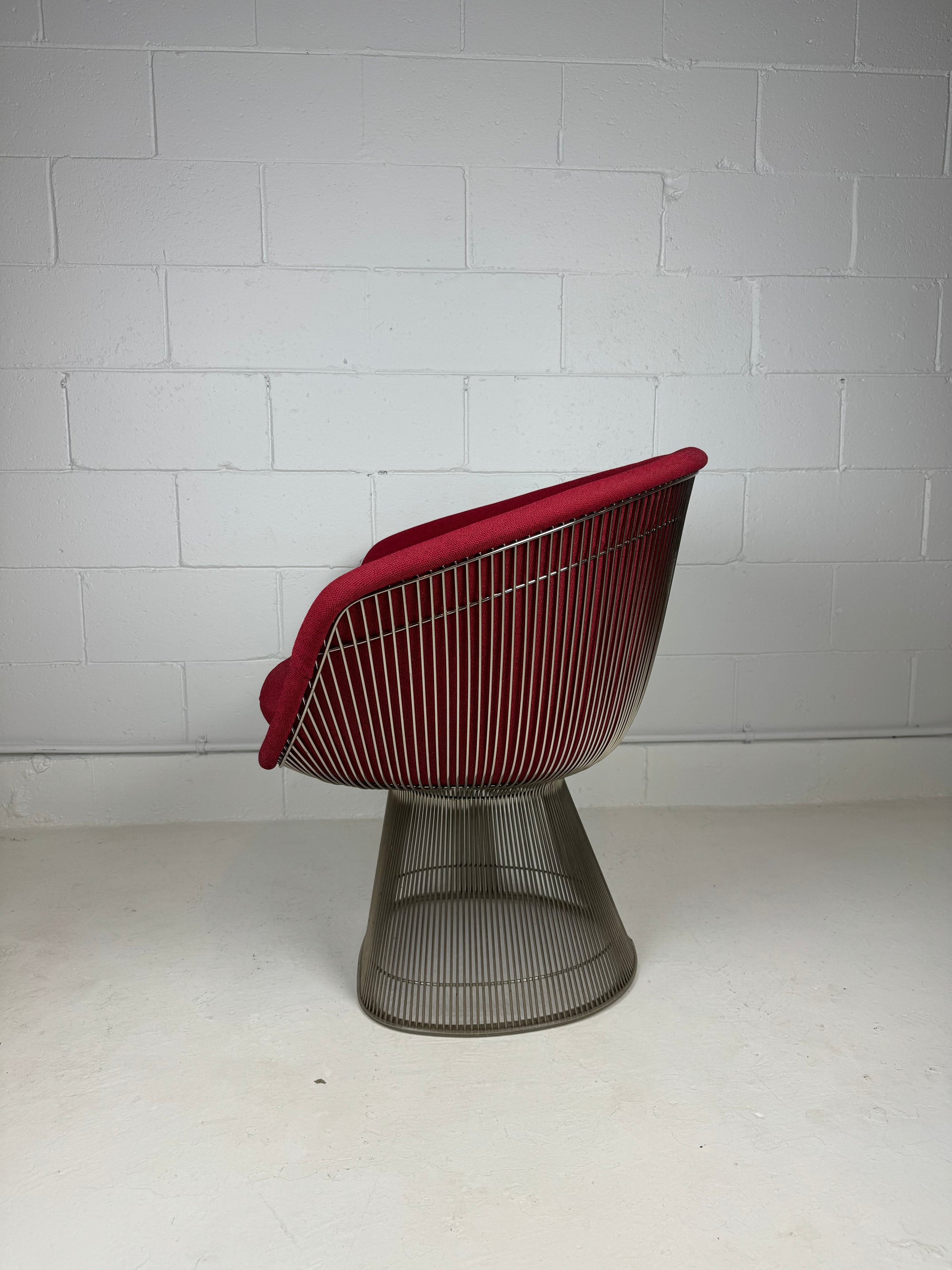 Warren Platner Lounge Chair for Knoll - Red