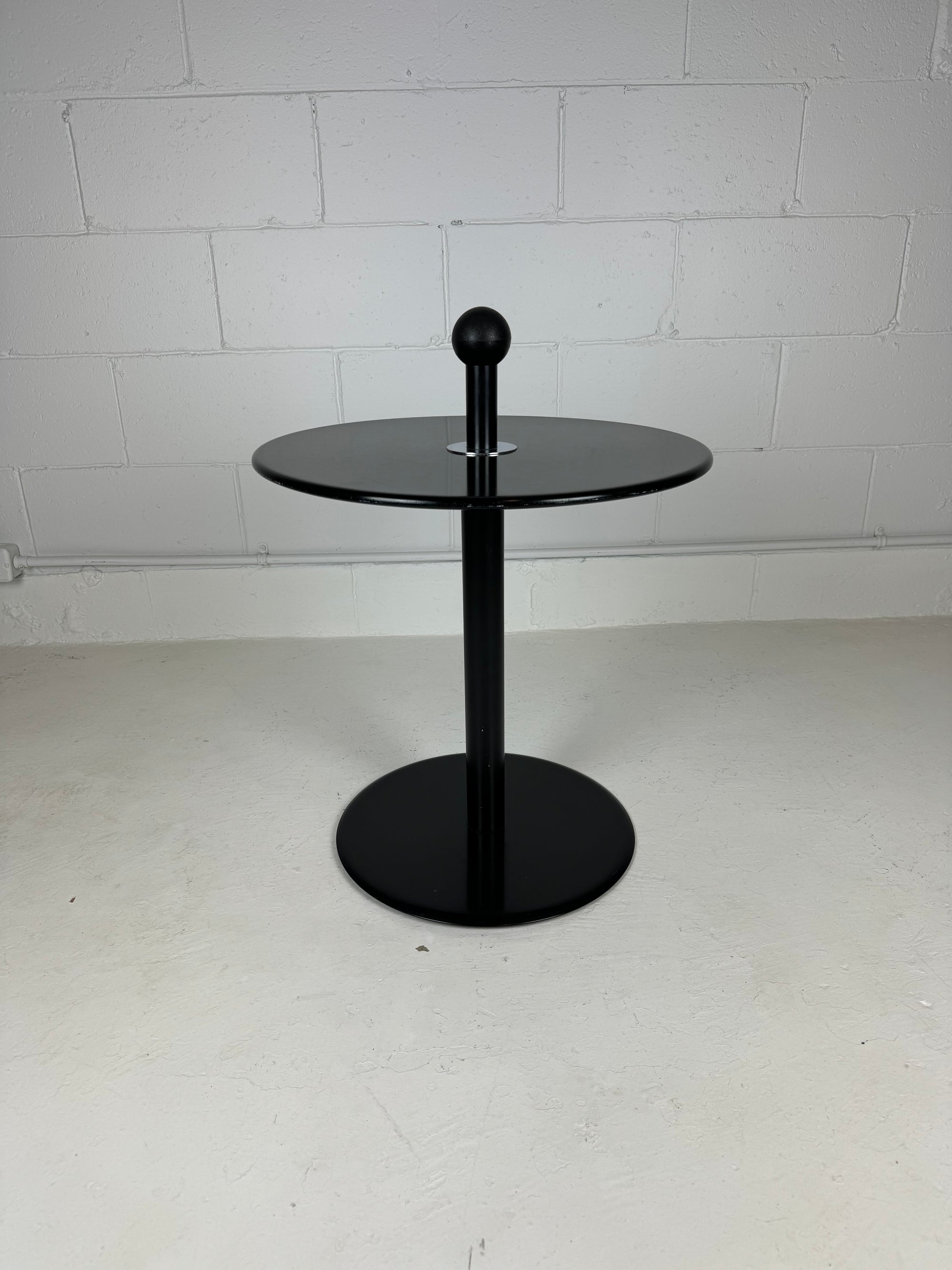 Vintage Postmodern Side Table by IKEA Memphis Style