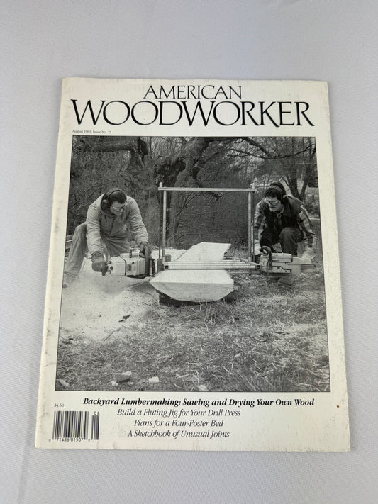 American Woodworker August 1991 Issue 21