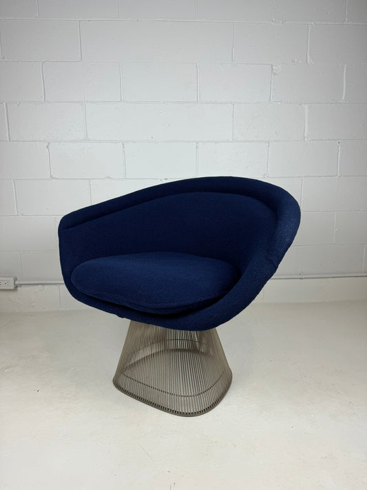 Warren Platner Lounge Chair for Knoll - Blue