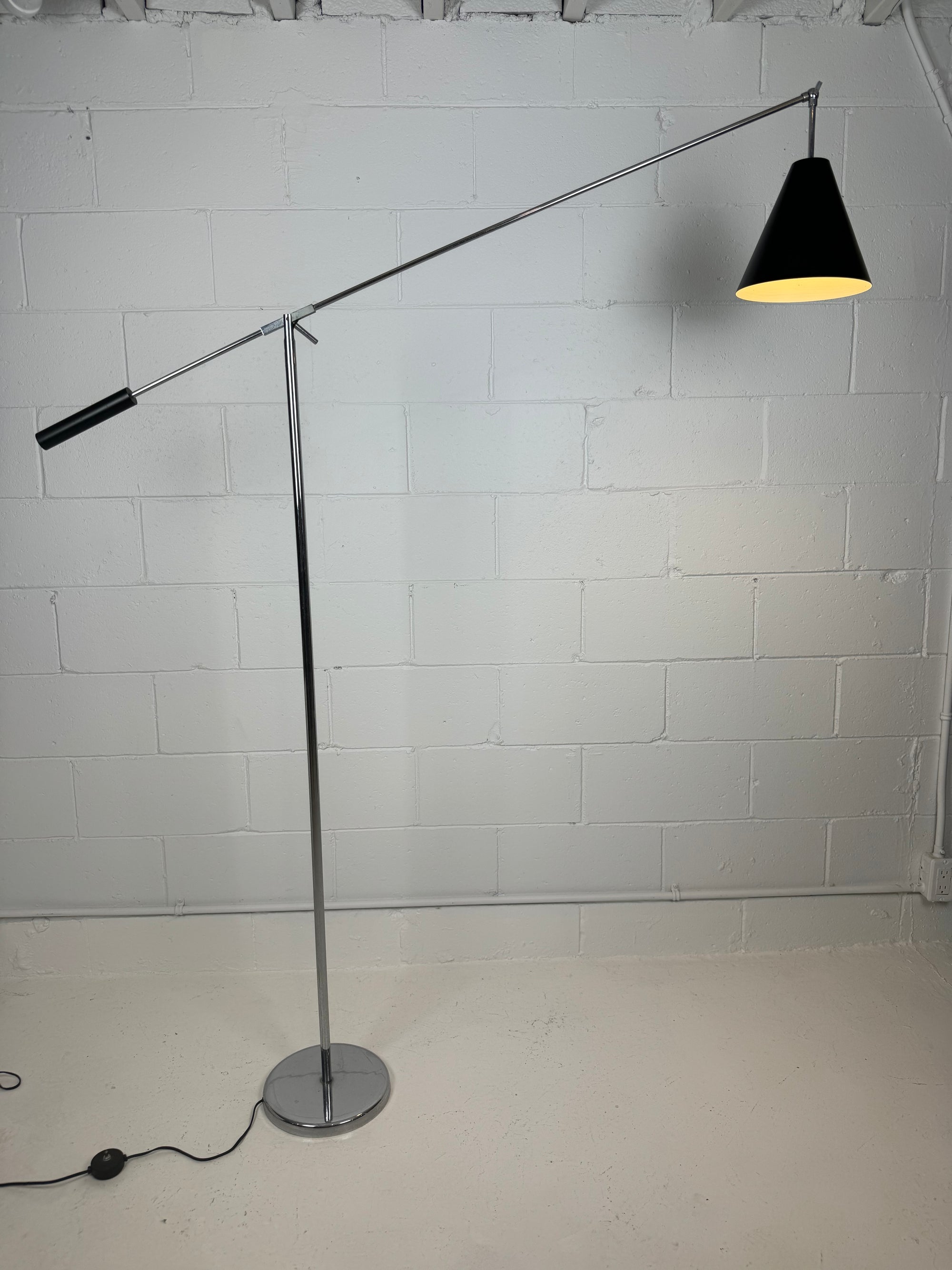 Large Robert Sonneman Floor Lamp