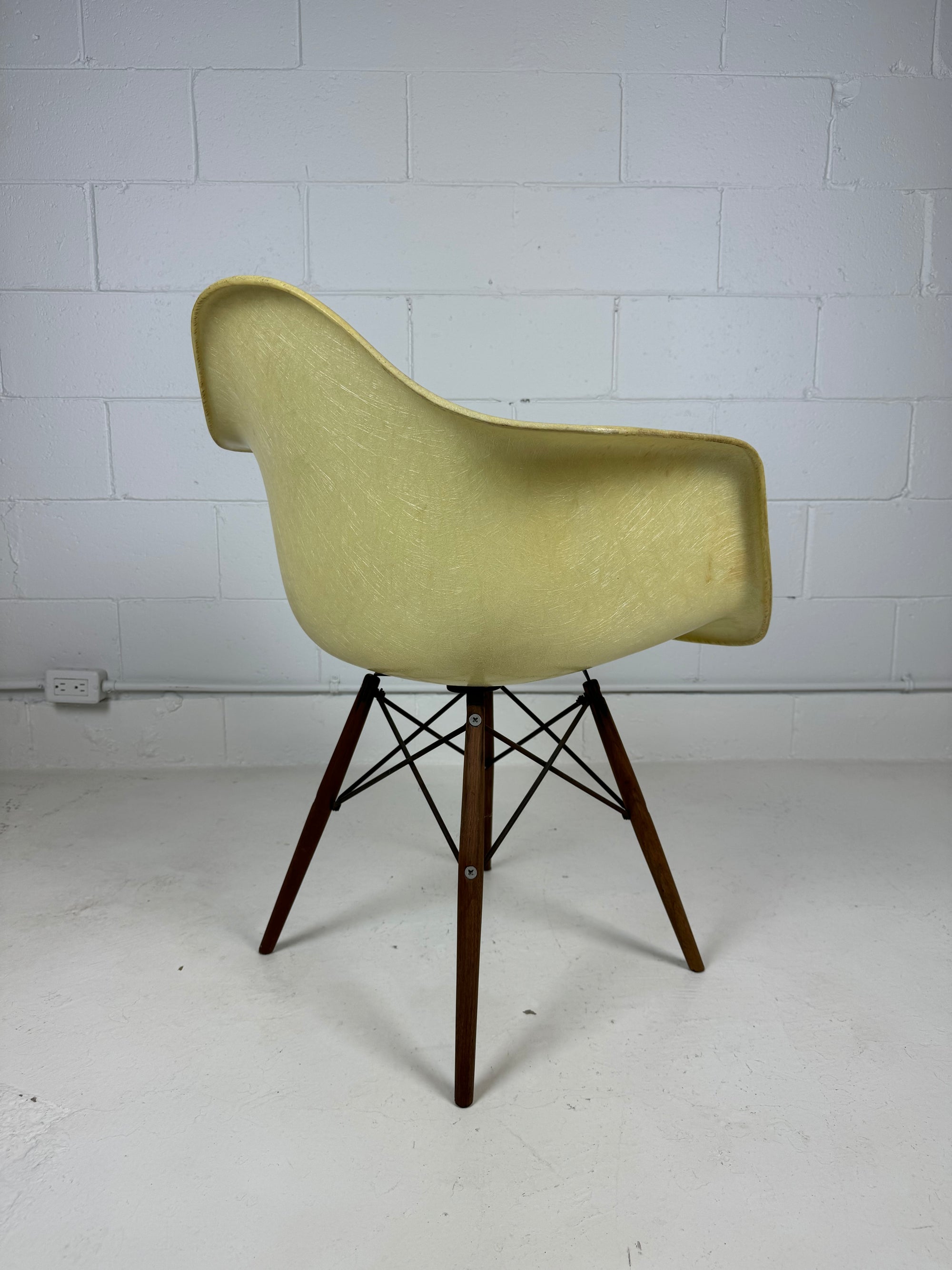 Early Eames Rope Edge Armchair