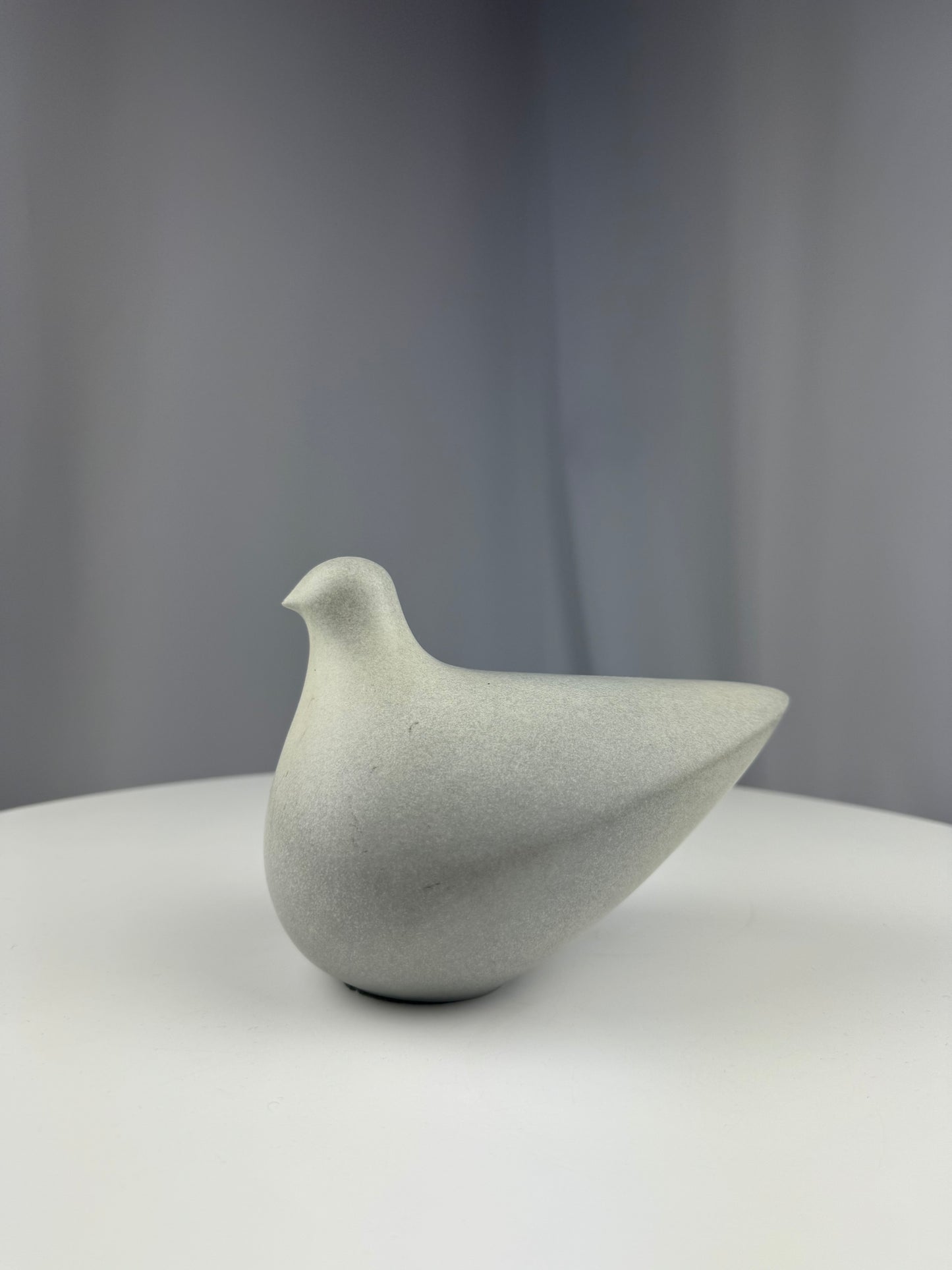 1980's Ceramic Dove by Guy Simoneau & Christiane Paquin