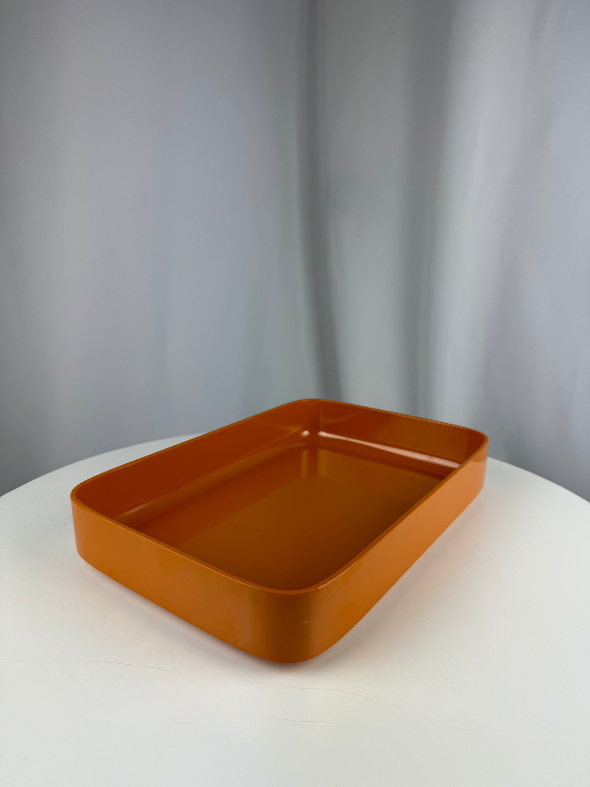 Vintage Rosti Denmark Stackable Trays Orange