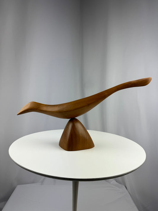 Emil Milan Lapacho Wood Bird Sculpture