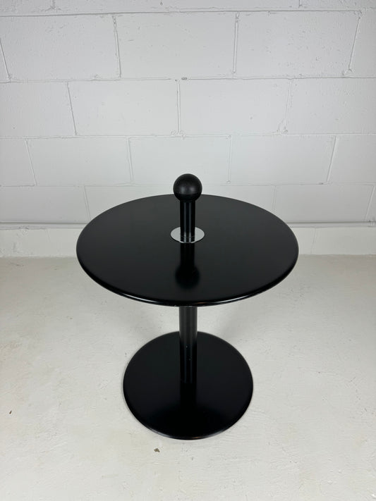 Vintage Postmodern Side Table by IKEA Memphis Style