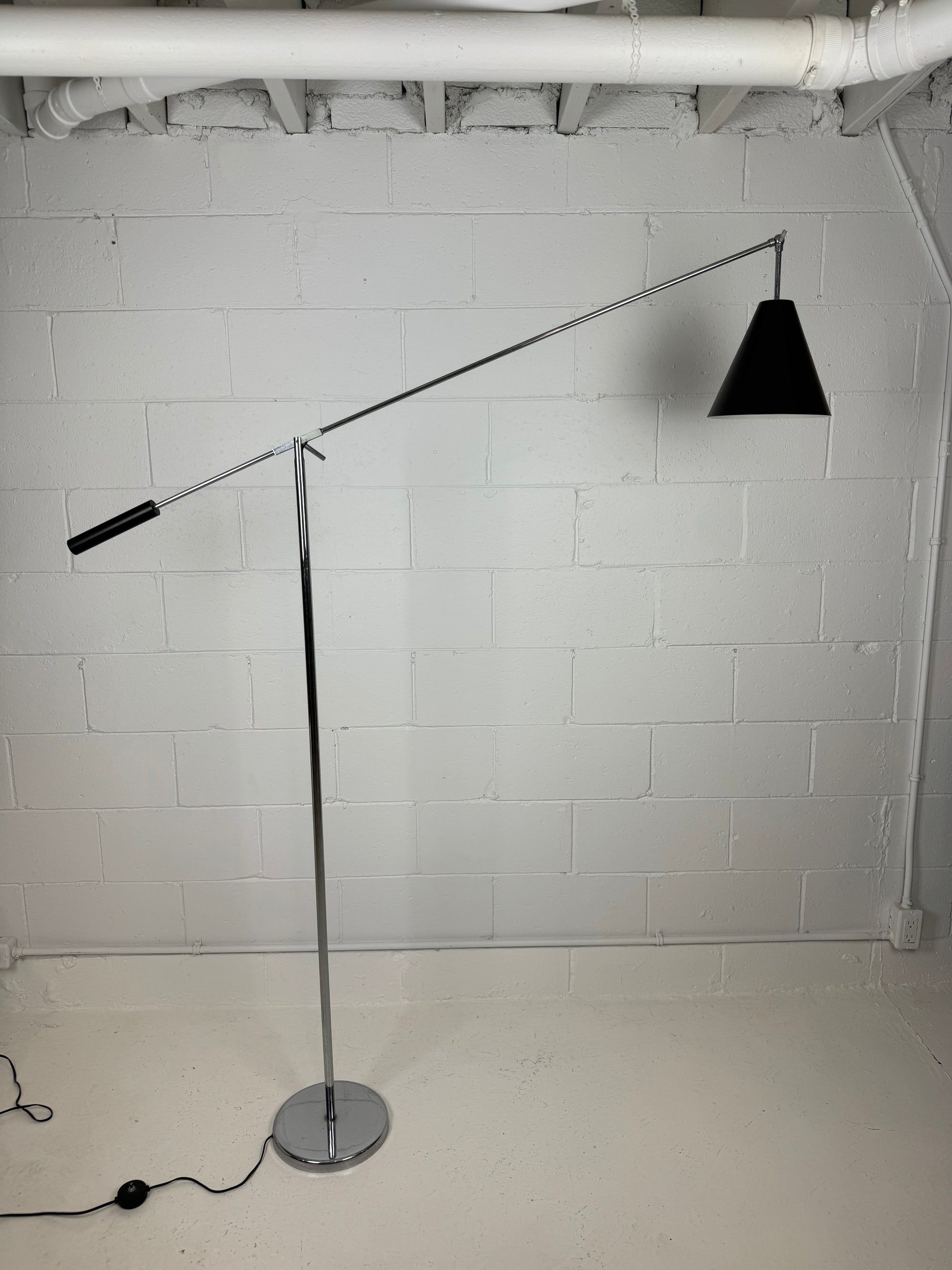 Large Robert Sonneman Floor Lamp