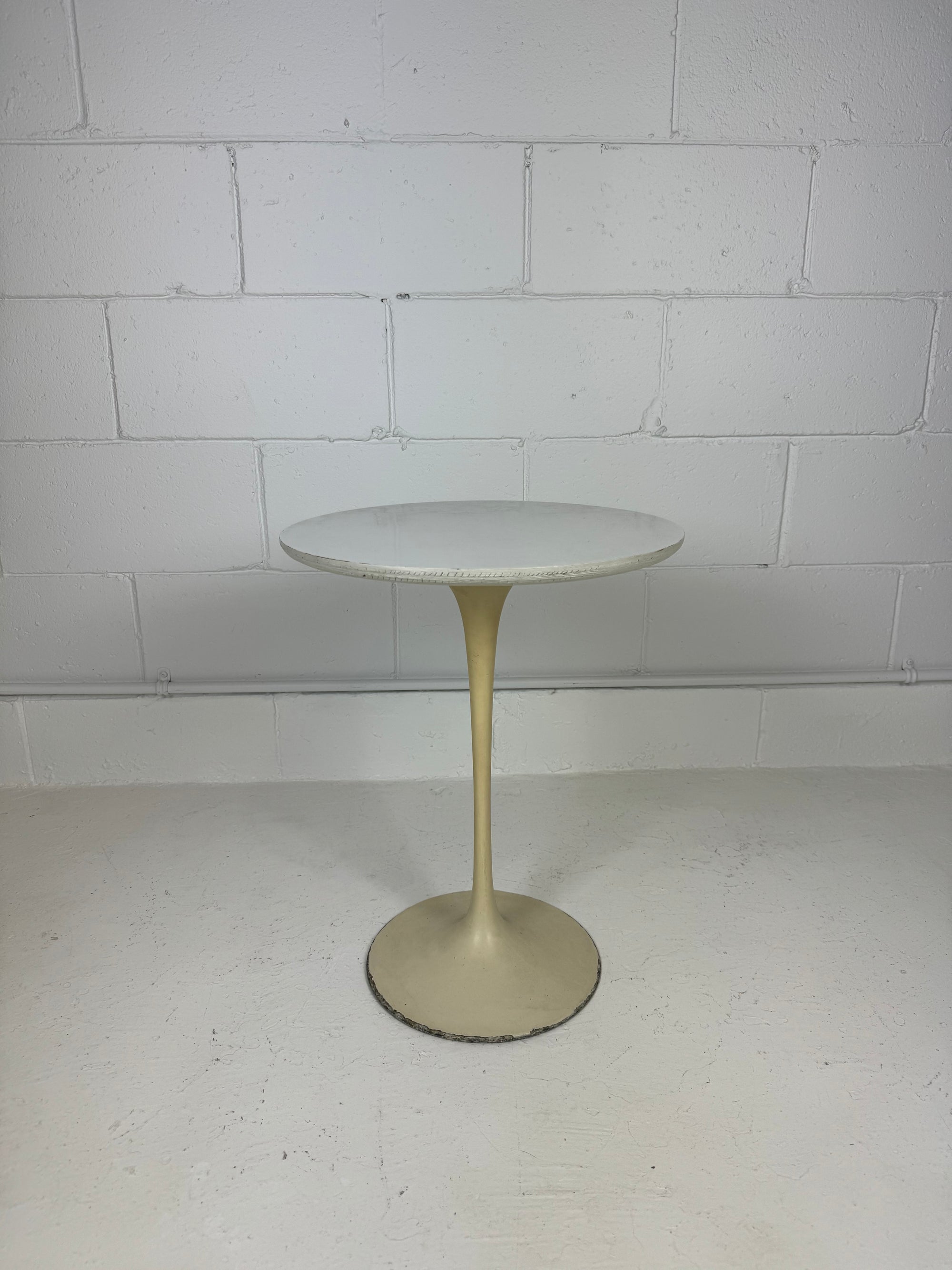 Mid Century Tulip Side Table (Knoll? Burke?)