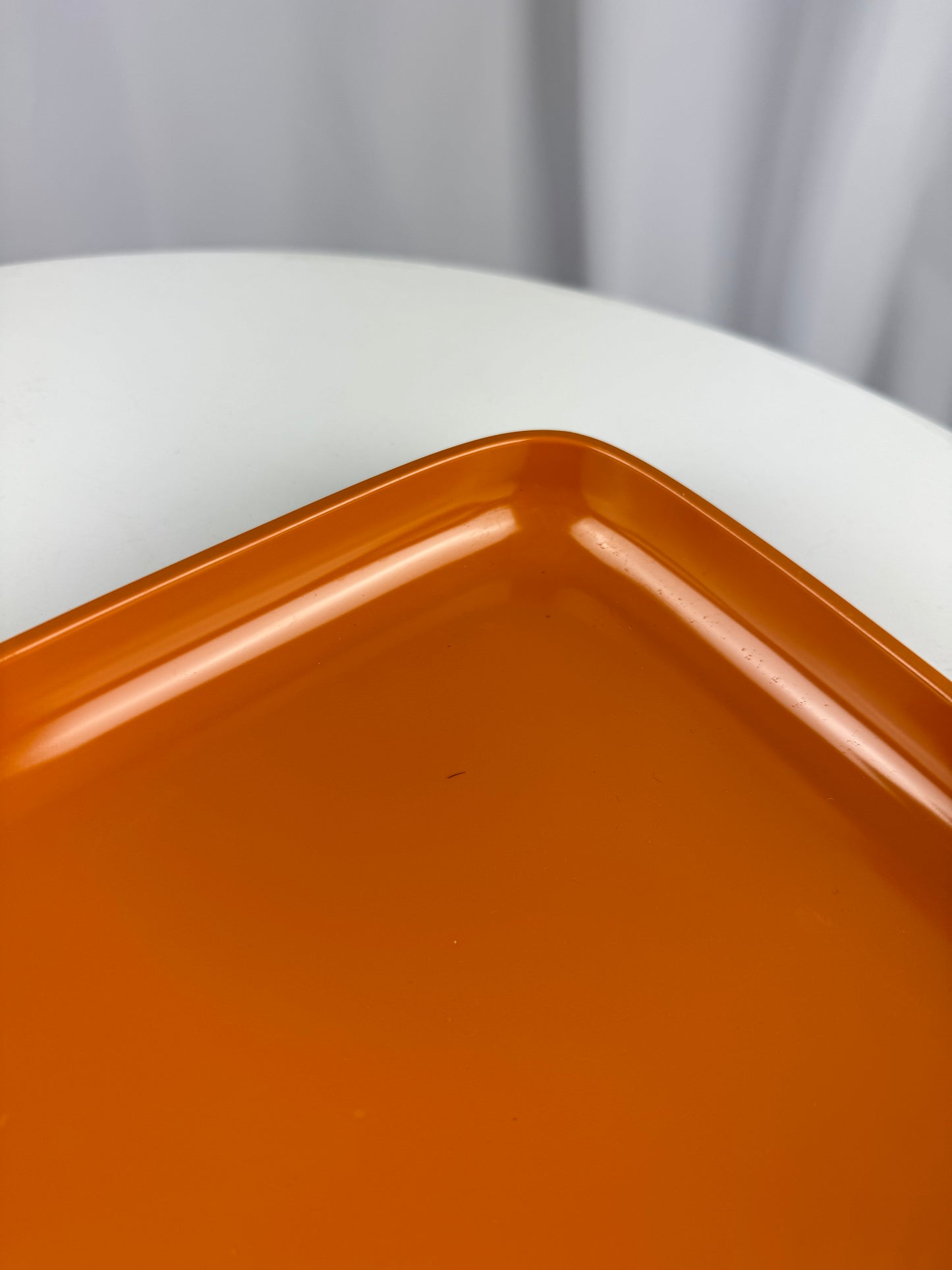 Vintage Rosti Denmark Plate Orange