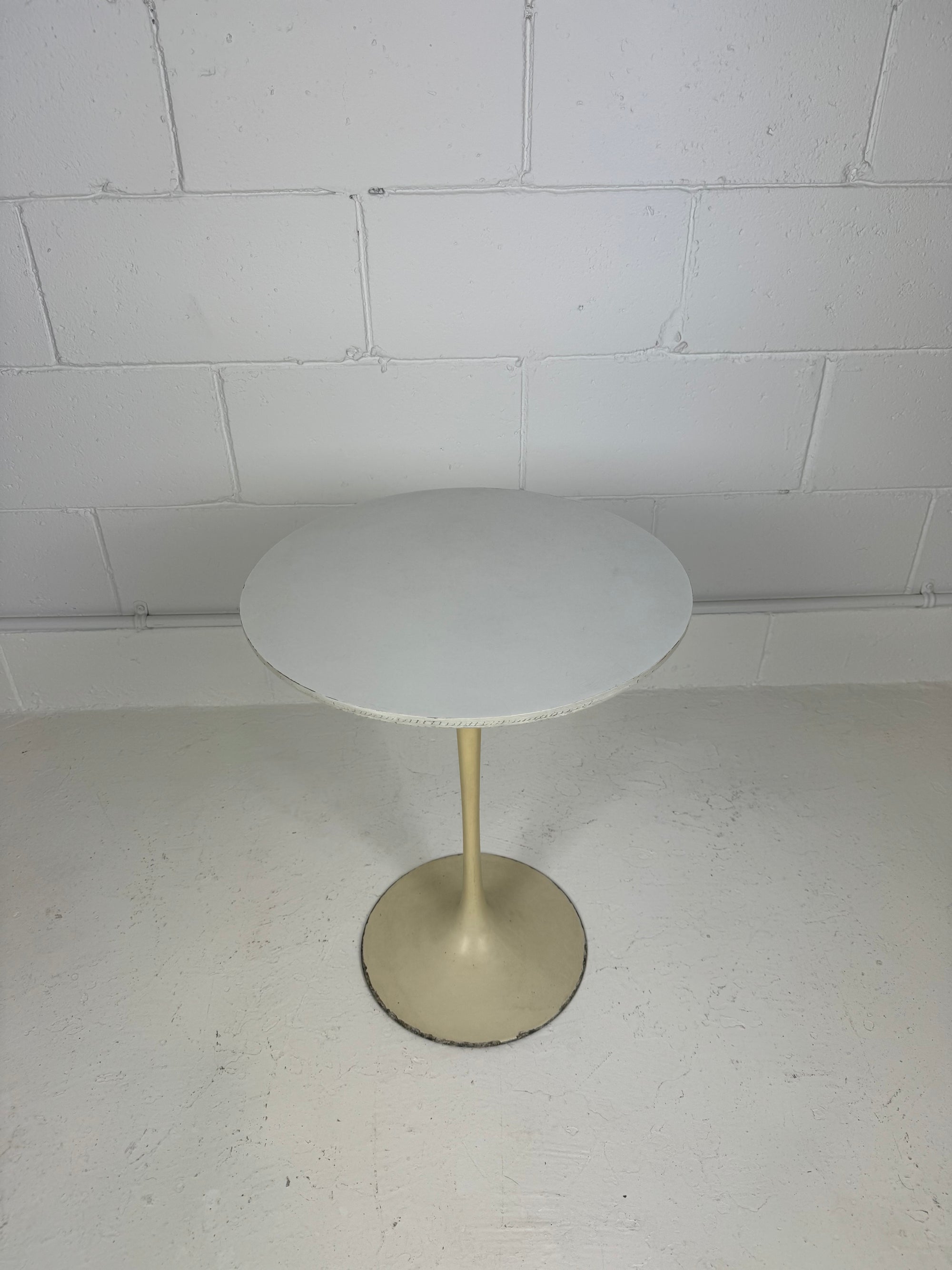 Mid Century Tulip Side Table (Knoll? Burke?)