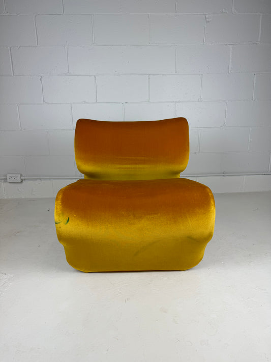 Jan Ekselius Etcetera Lounge Chair - Yellow