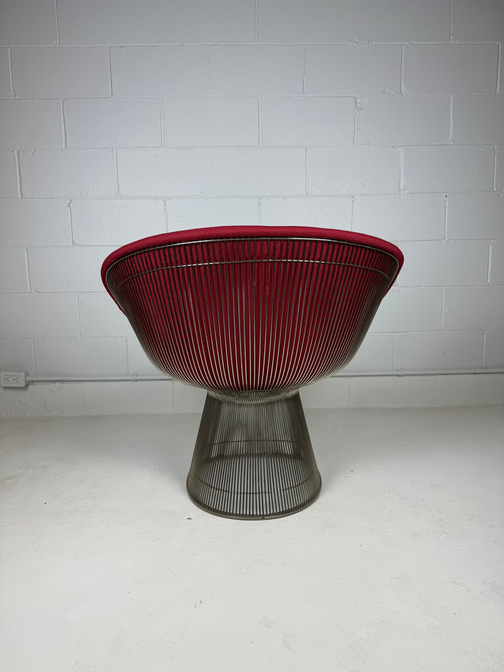 Warren Platner Lounge Chair for Knoll - Red