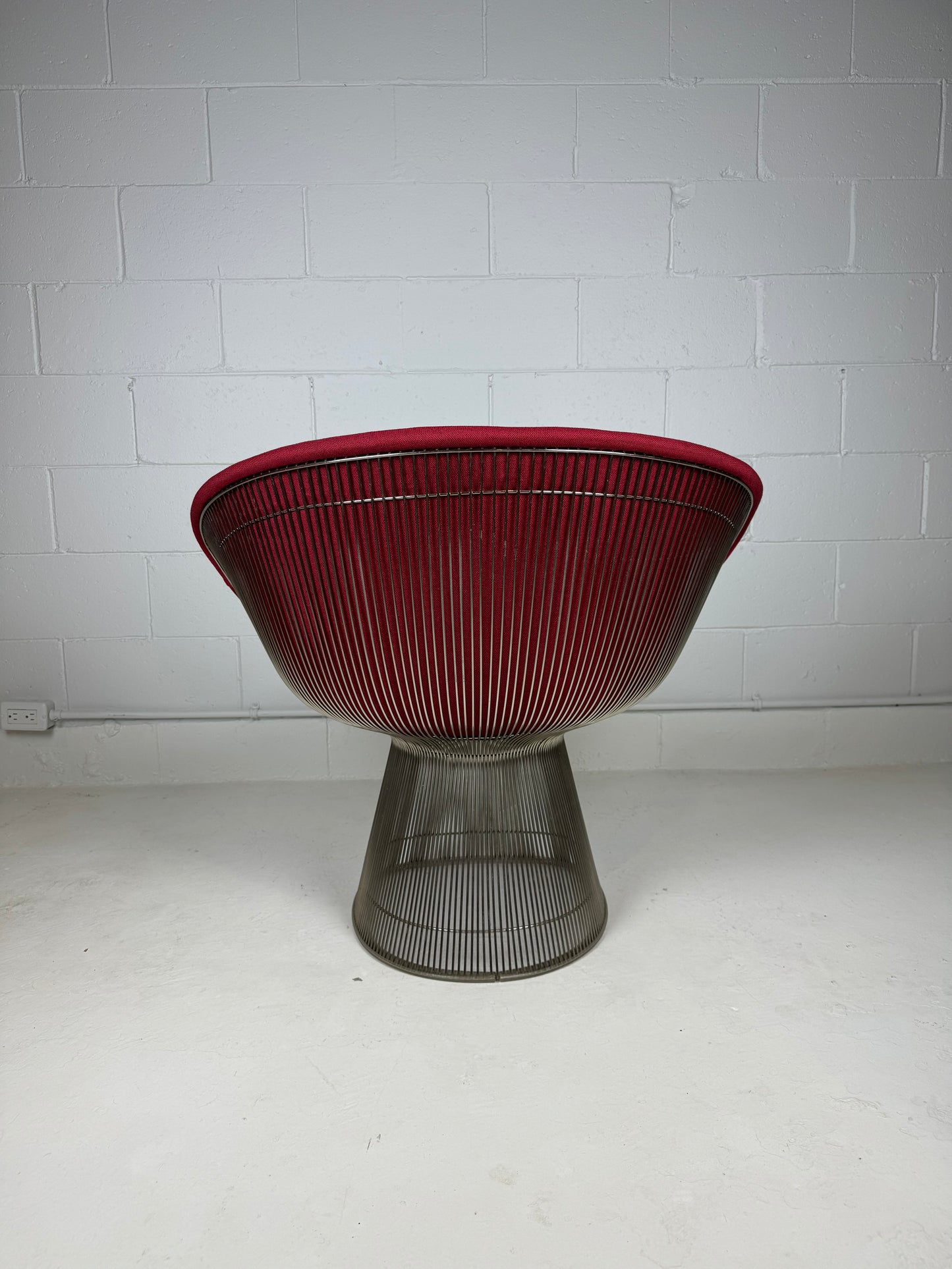 Warren Platner Lounge Chair for Knoll - Red