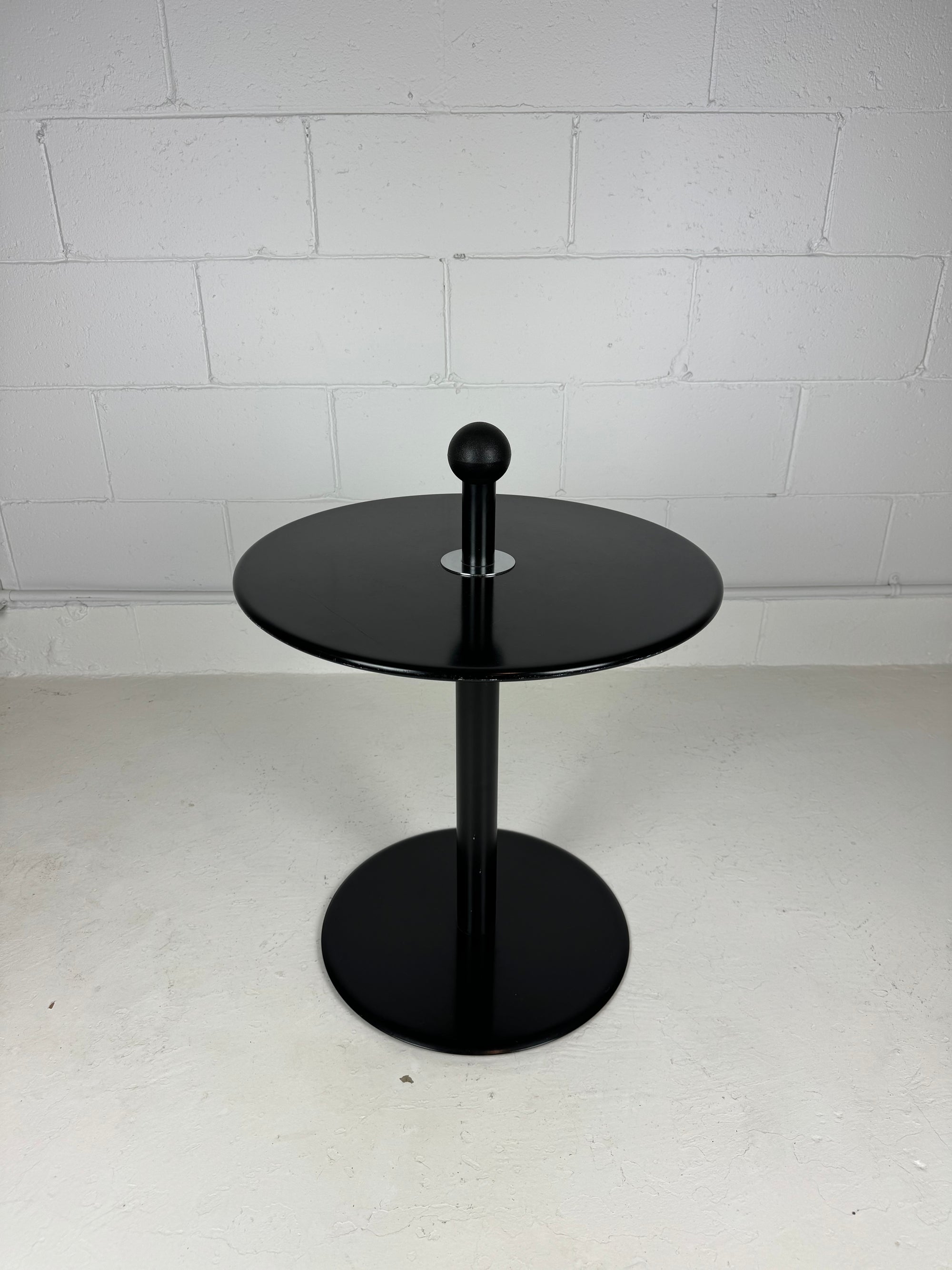 Vintage Postmodern Side Table by IKEA Memphis Style