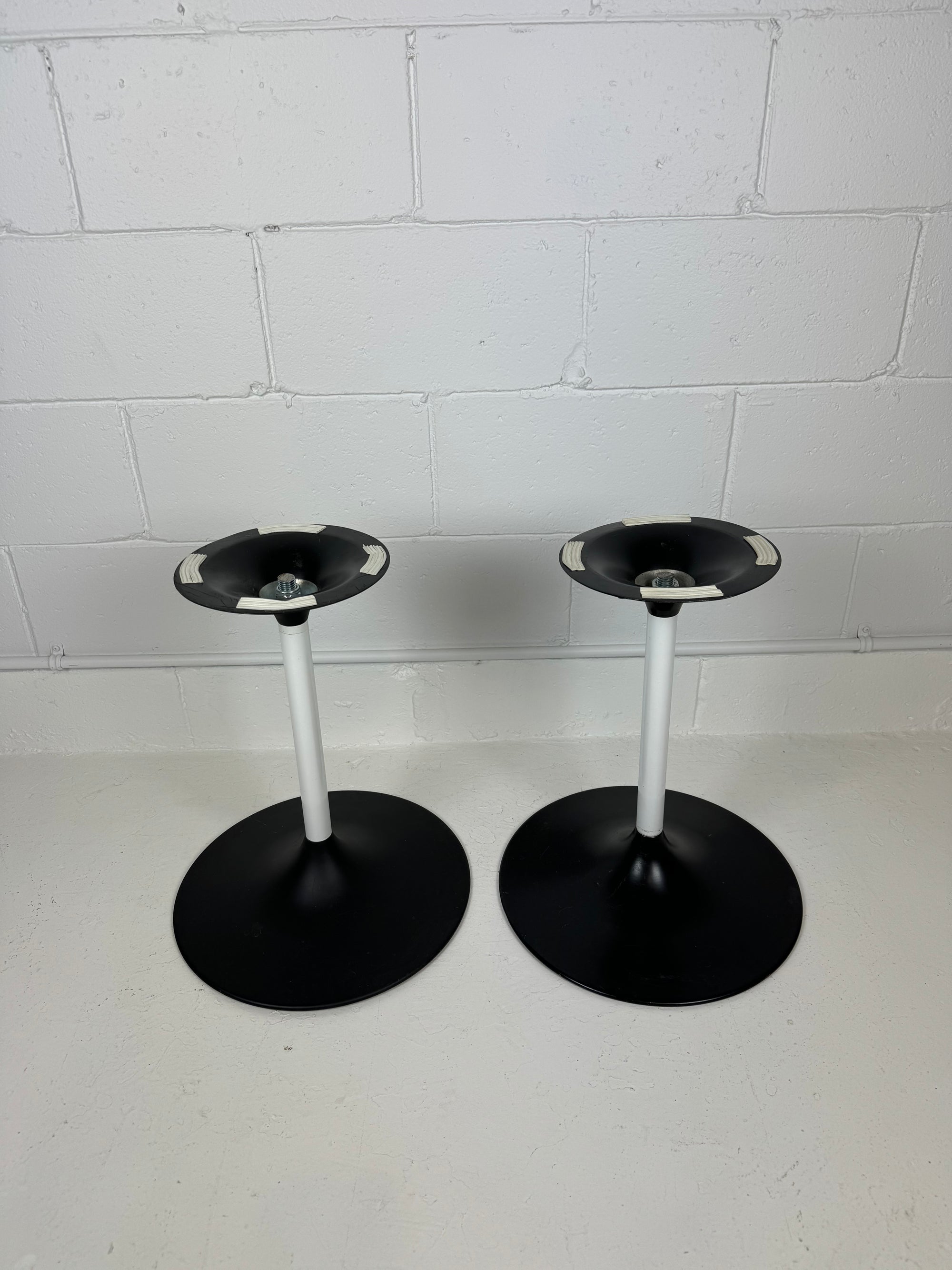 Mid Century Tulip Style Speaker Stands (Set of 2)