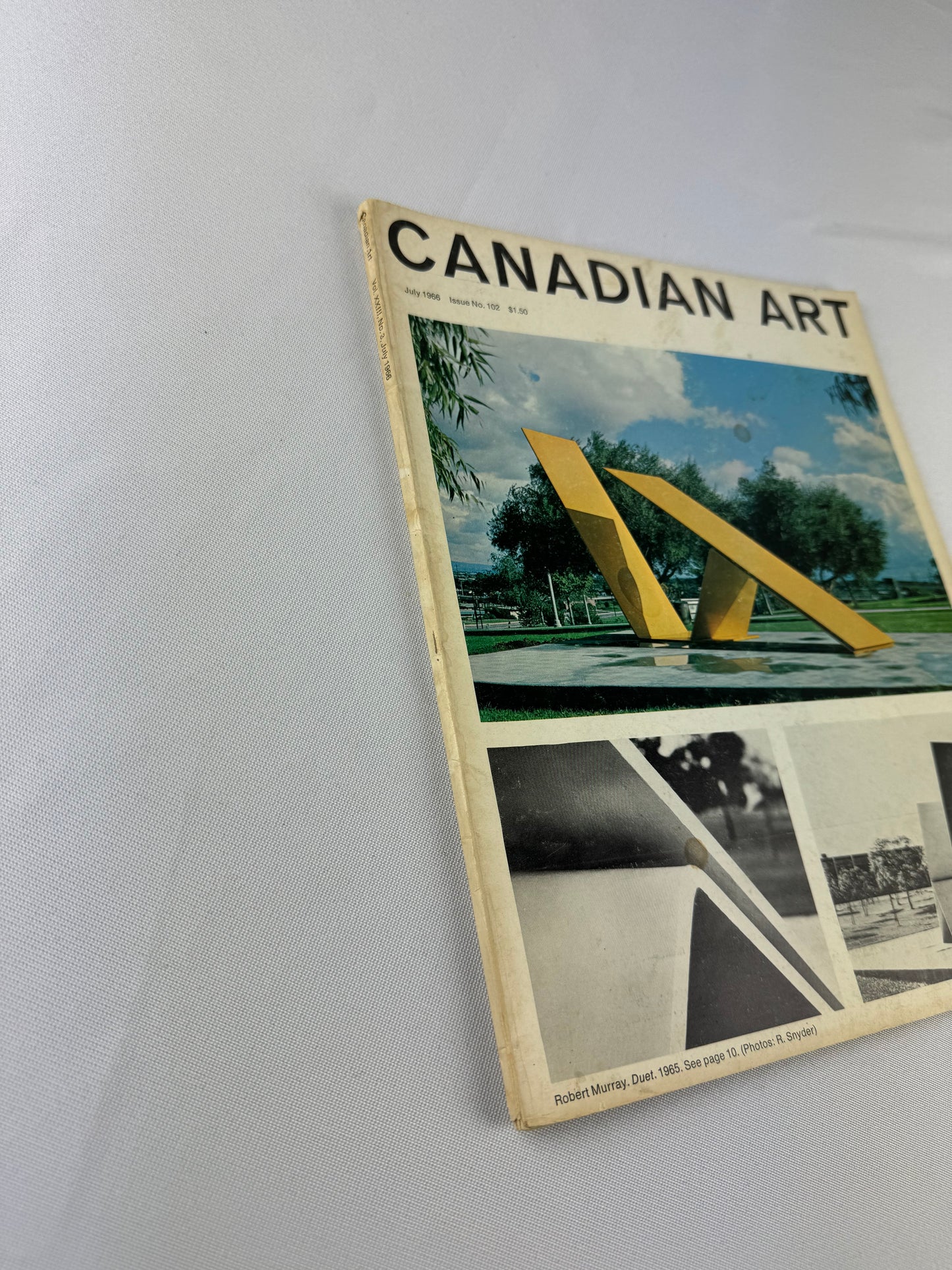 1966 Canadian Art Magazine July Issue 102