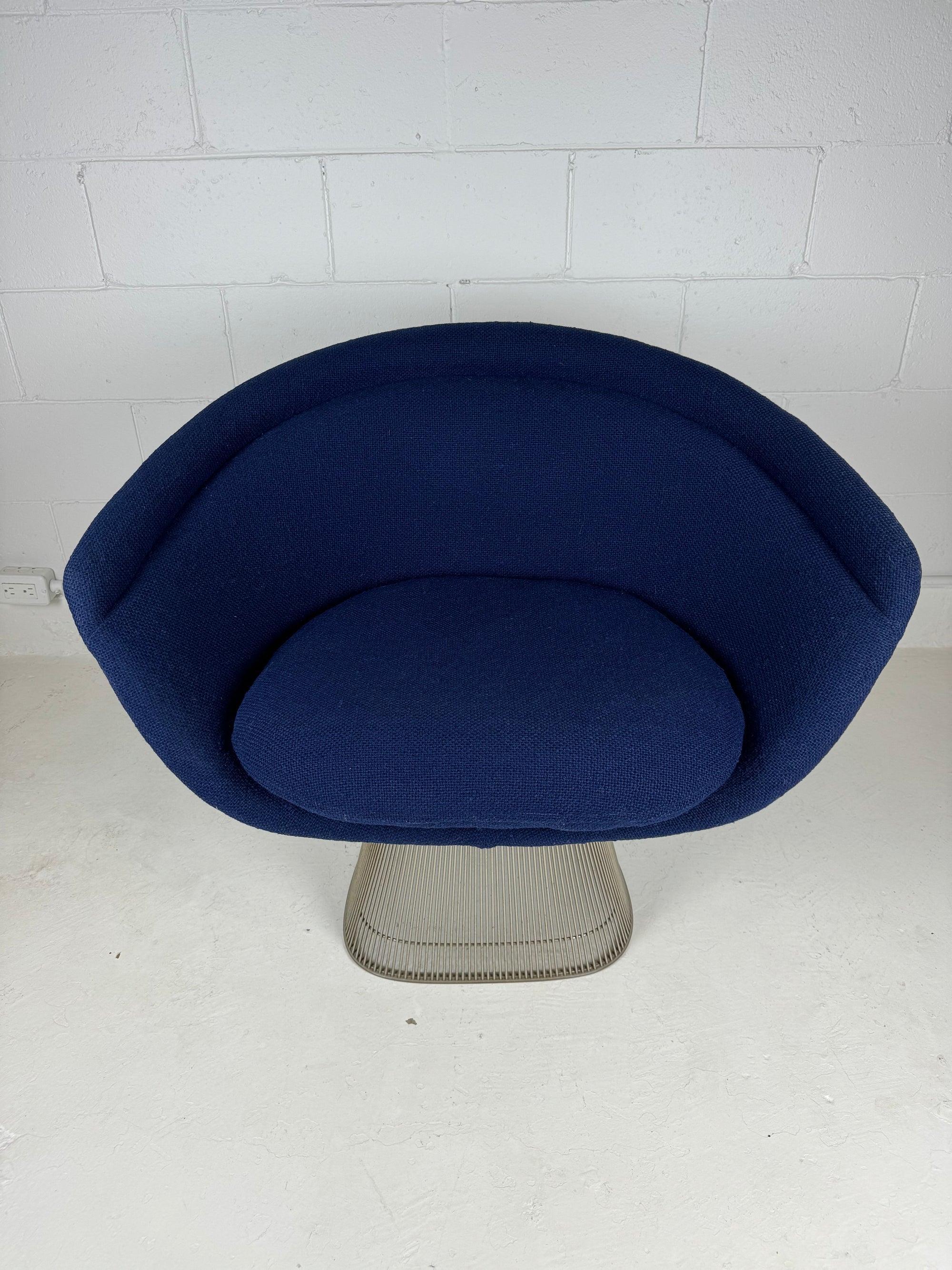 Warren Platner Lounge Chair for Knoll - Blue