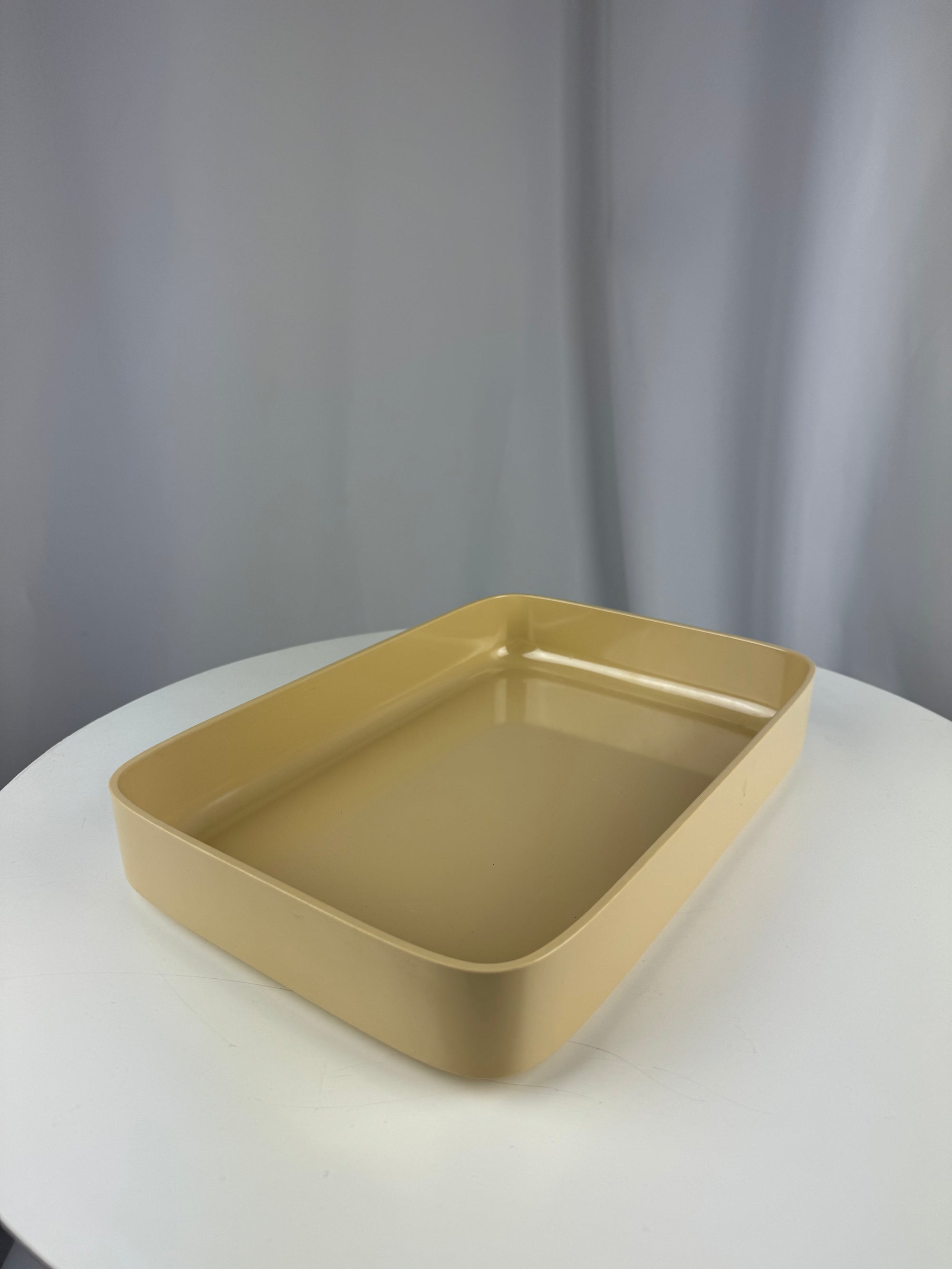 Vintage Rosti Denmark Stackable Trays Beige