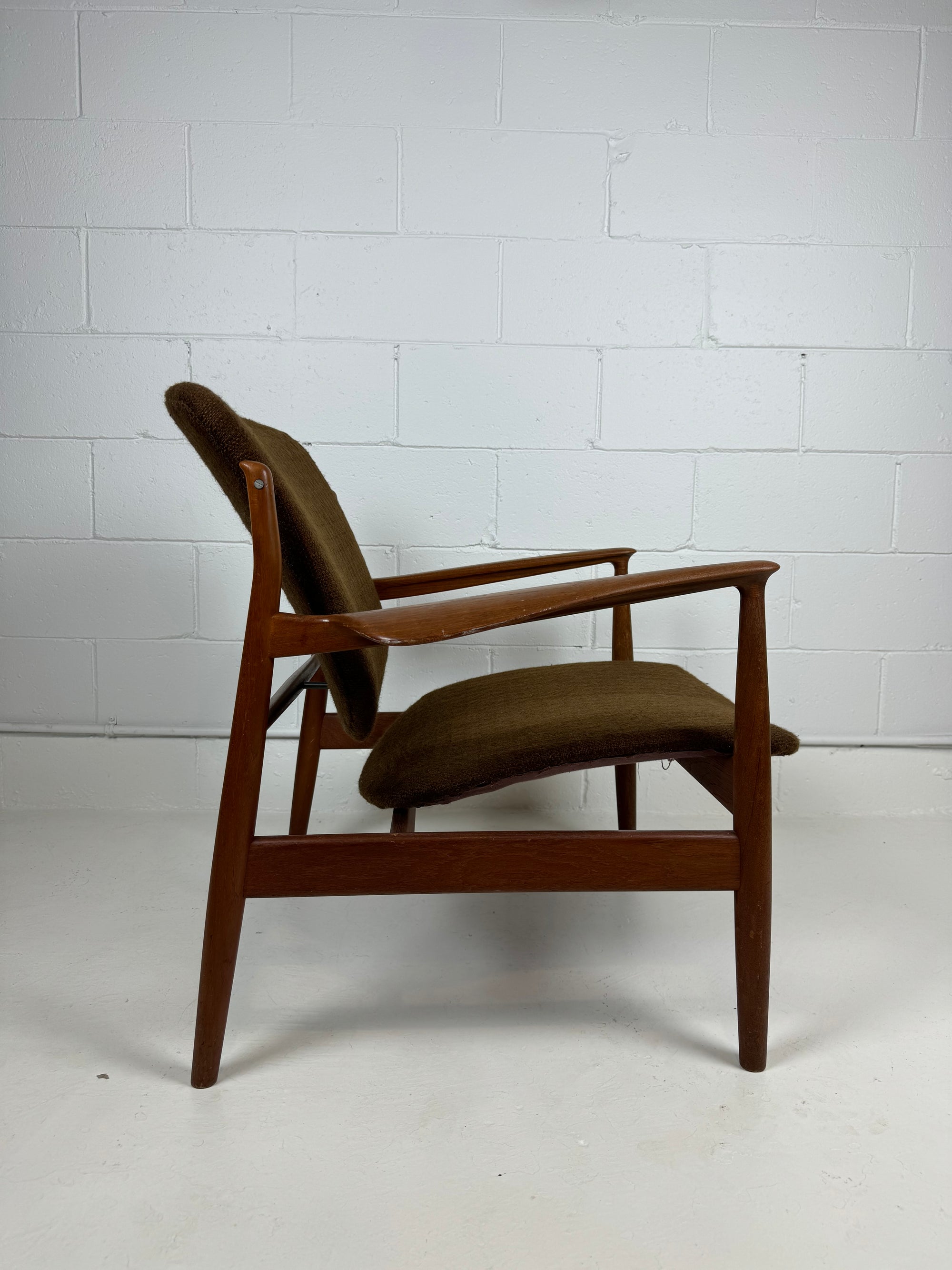 Finn Juhl FD136 Lounge Chair for France & Son, Denmark