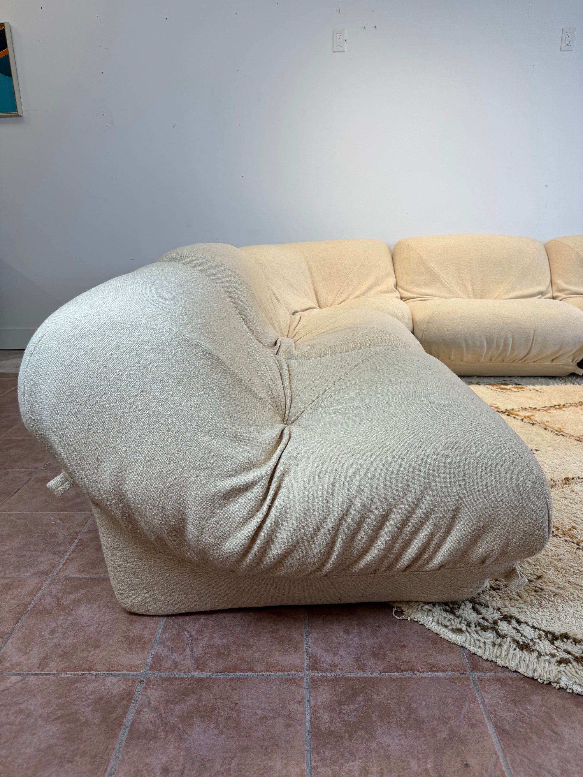 Modular 6-Piece Potato Sofa for Airborne France