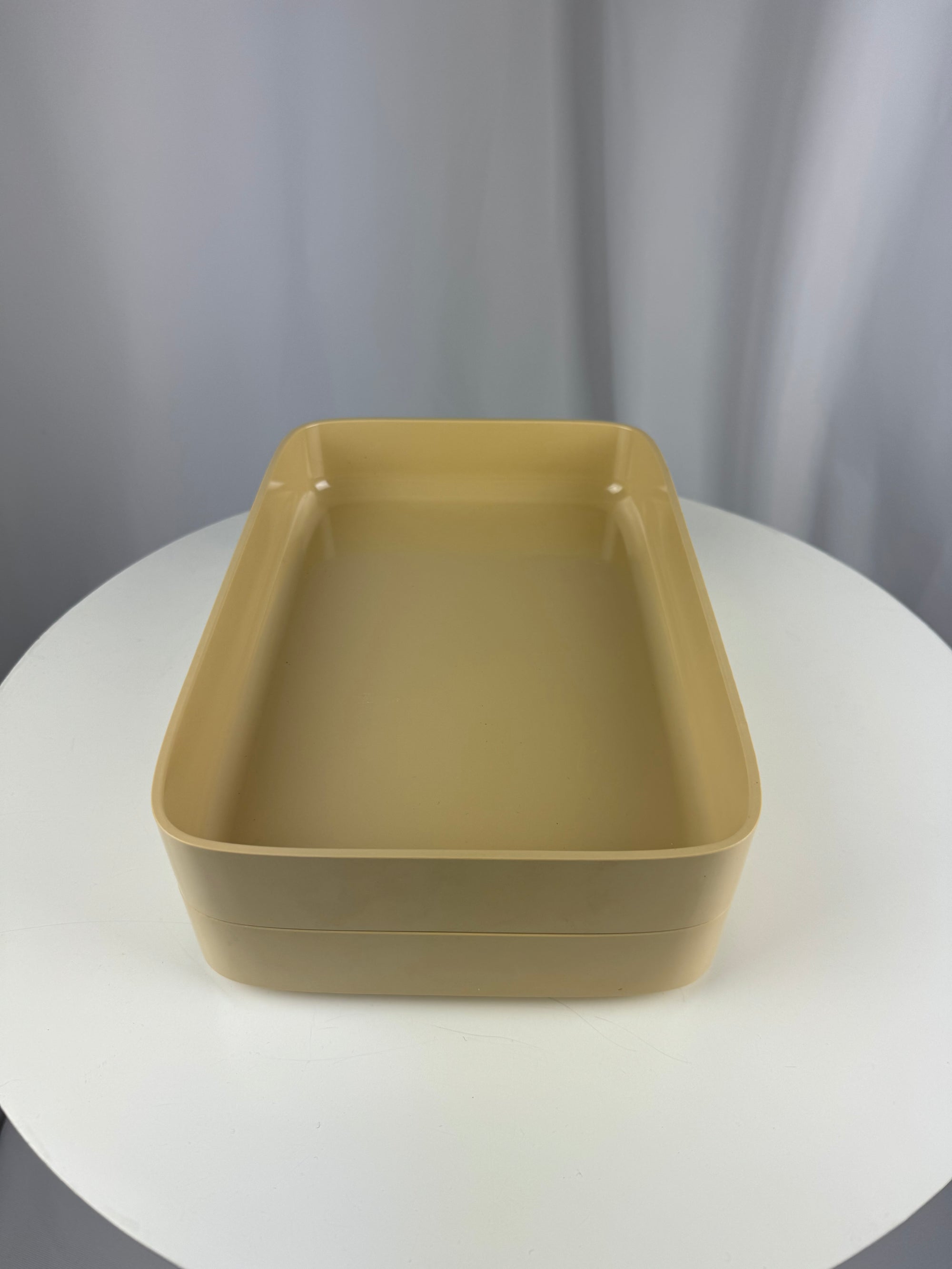 Vintage Rosti Denmark Stackable Trays Beige