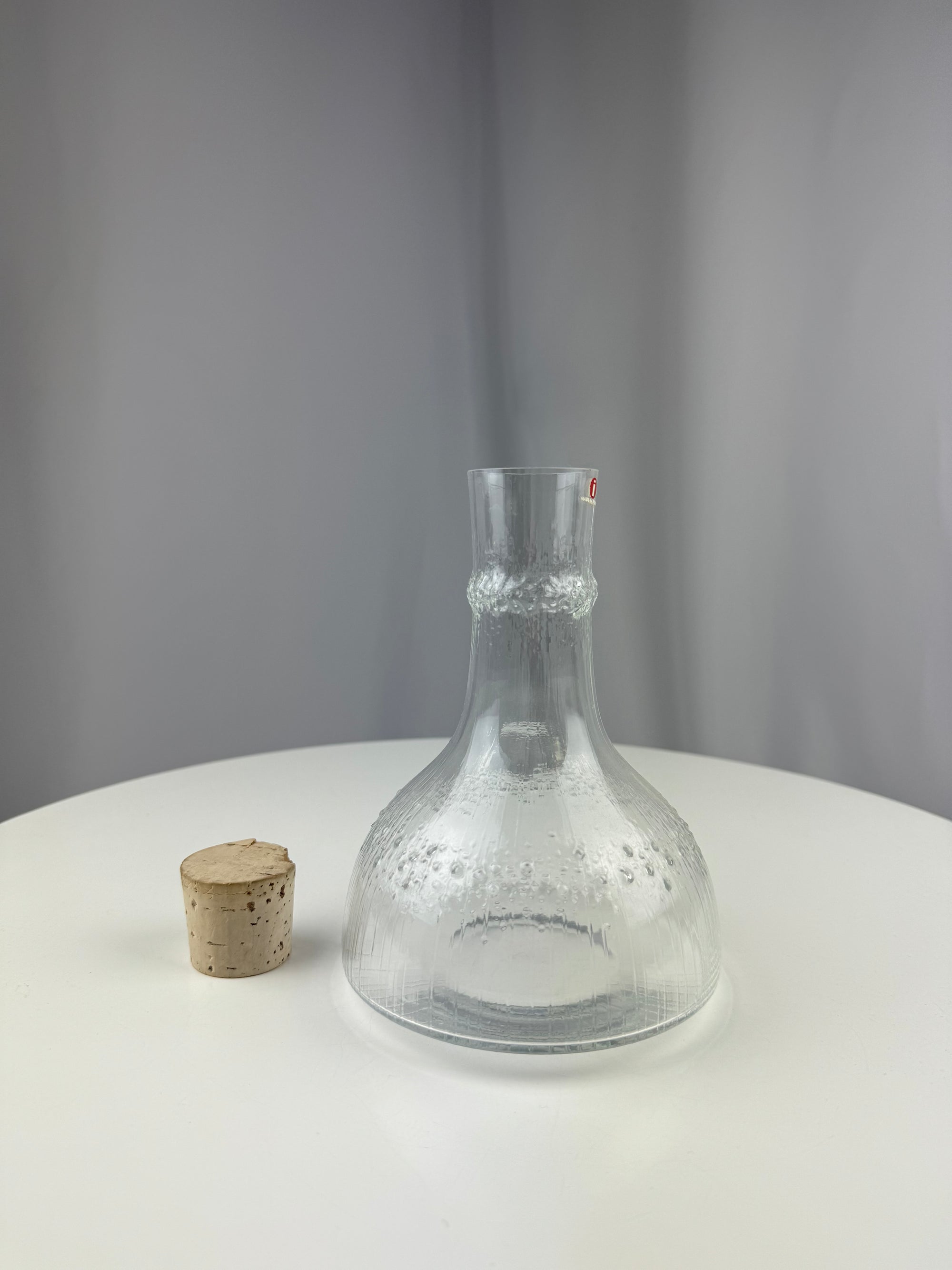 Iittala Niva Small Decanter with Cork