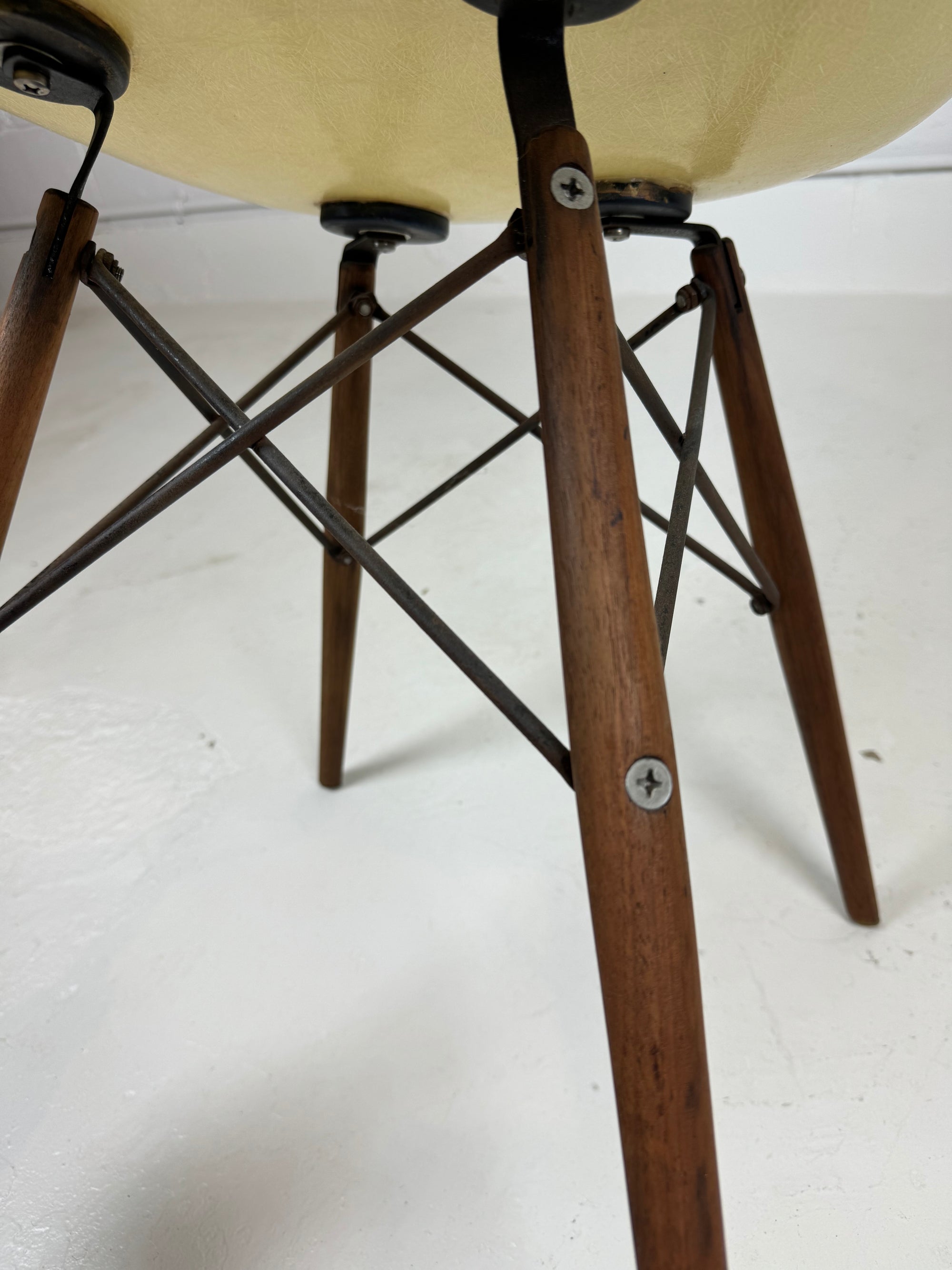 Early Eames Rope Edge Armchair