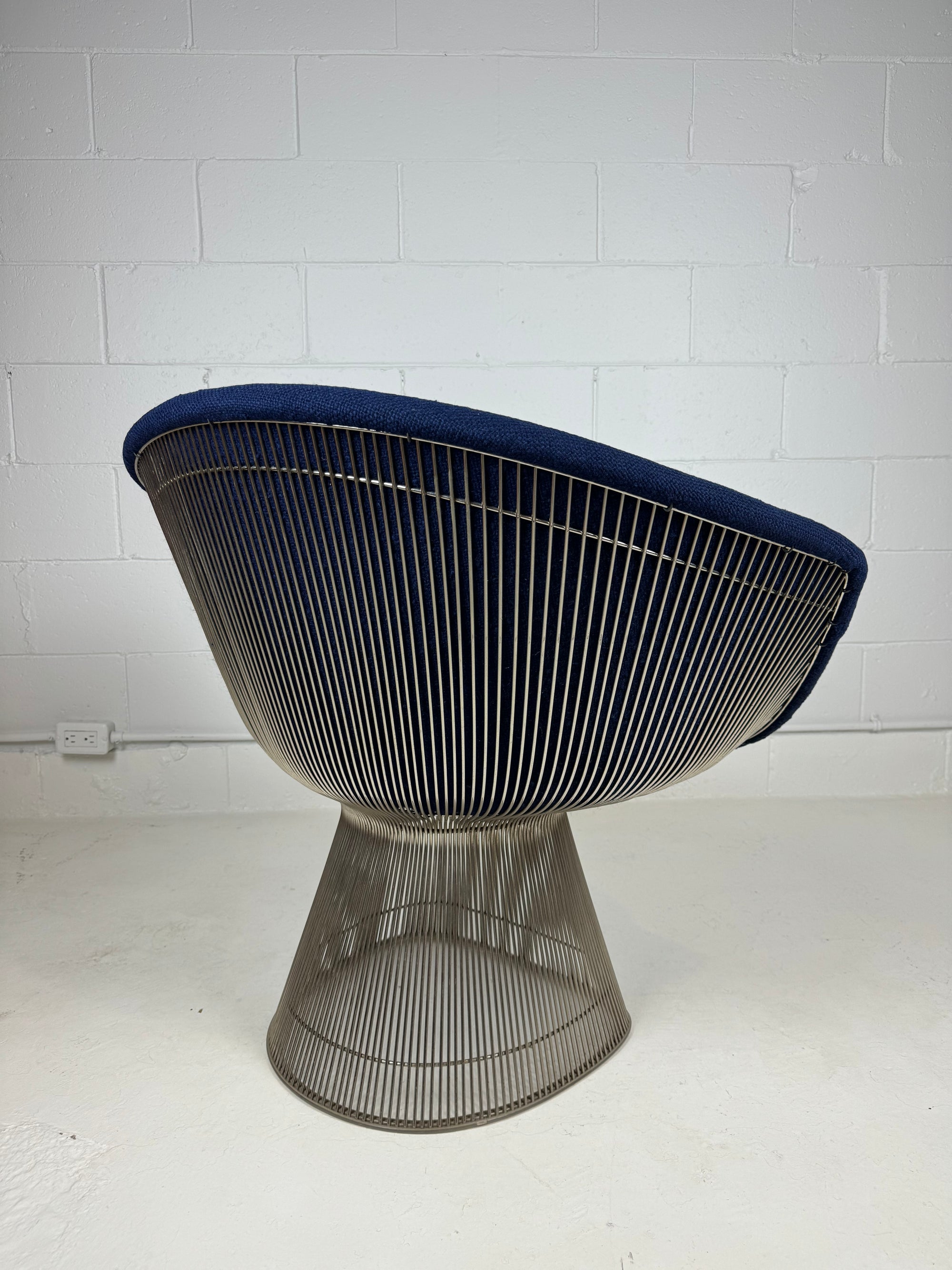 Warren Platner Lounge Chair for Knoll - Blue