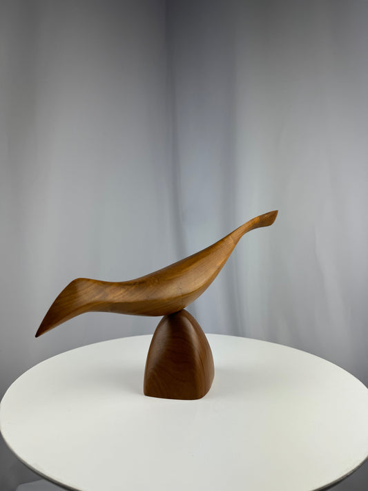 Emil Milan Lapacho Wood Bird Sculpture