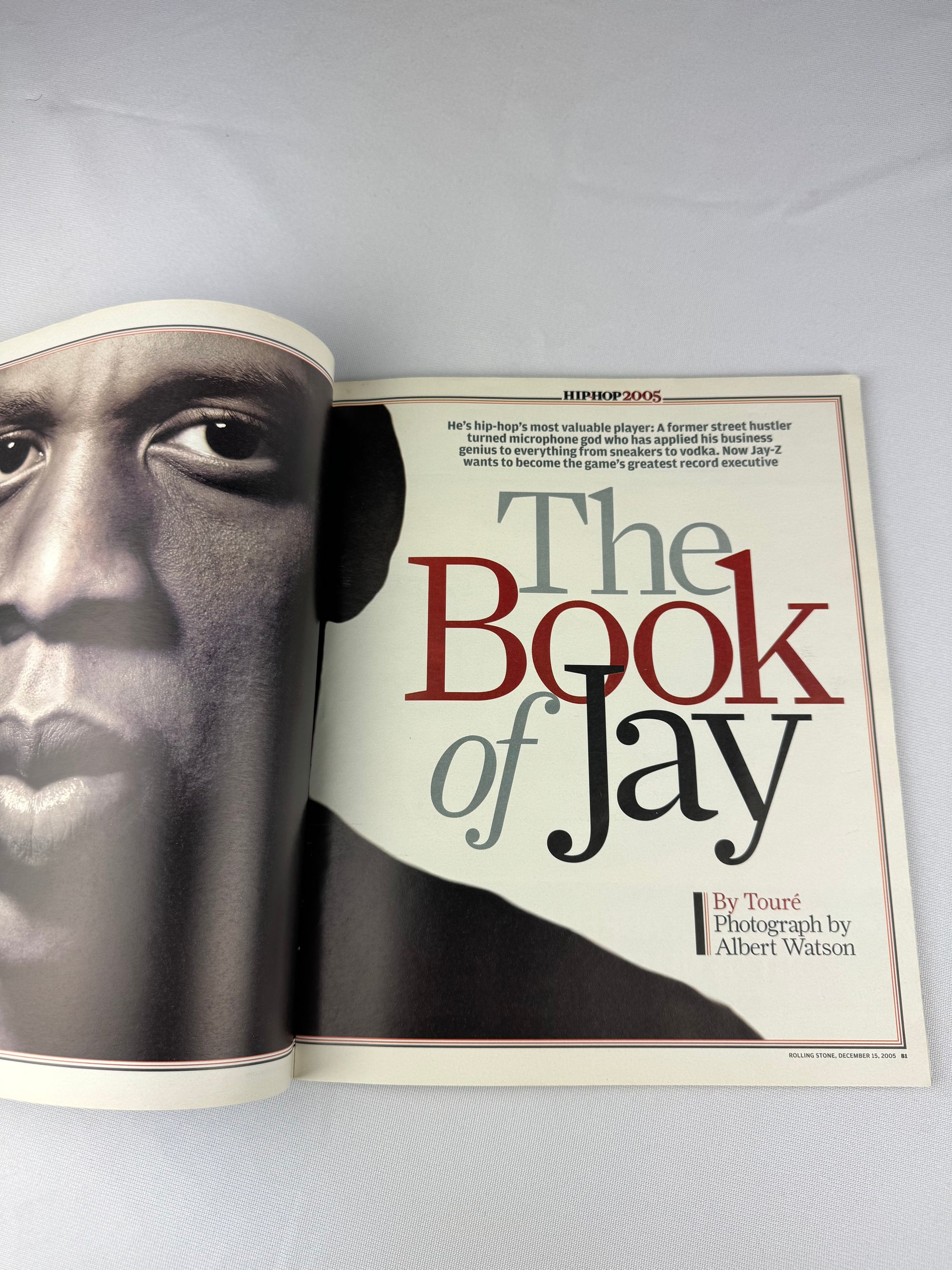 2005 Rolling Stone Magazine: Jay Z Issue