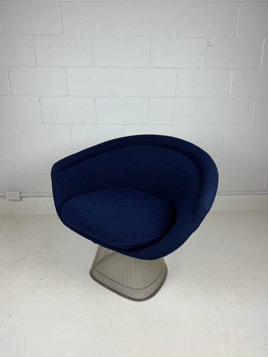 Warren Platner Lounge Chair for Knoll - Blue