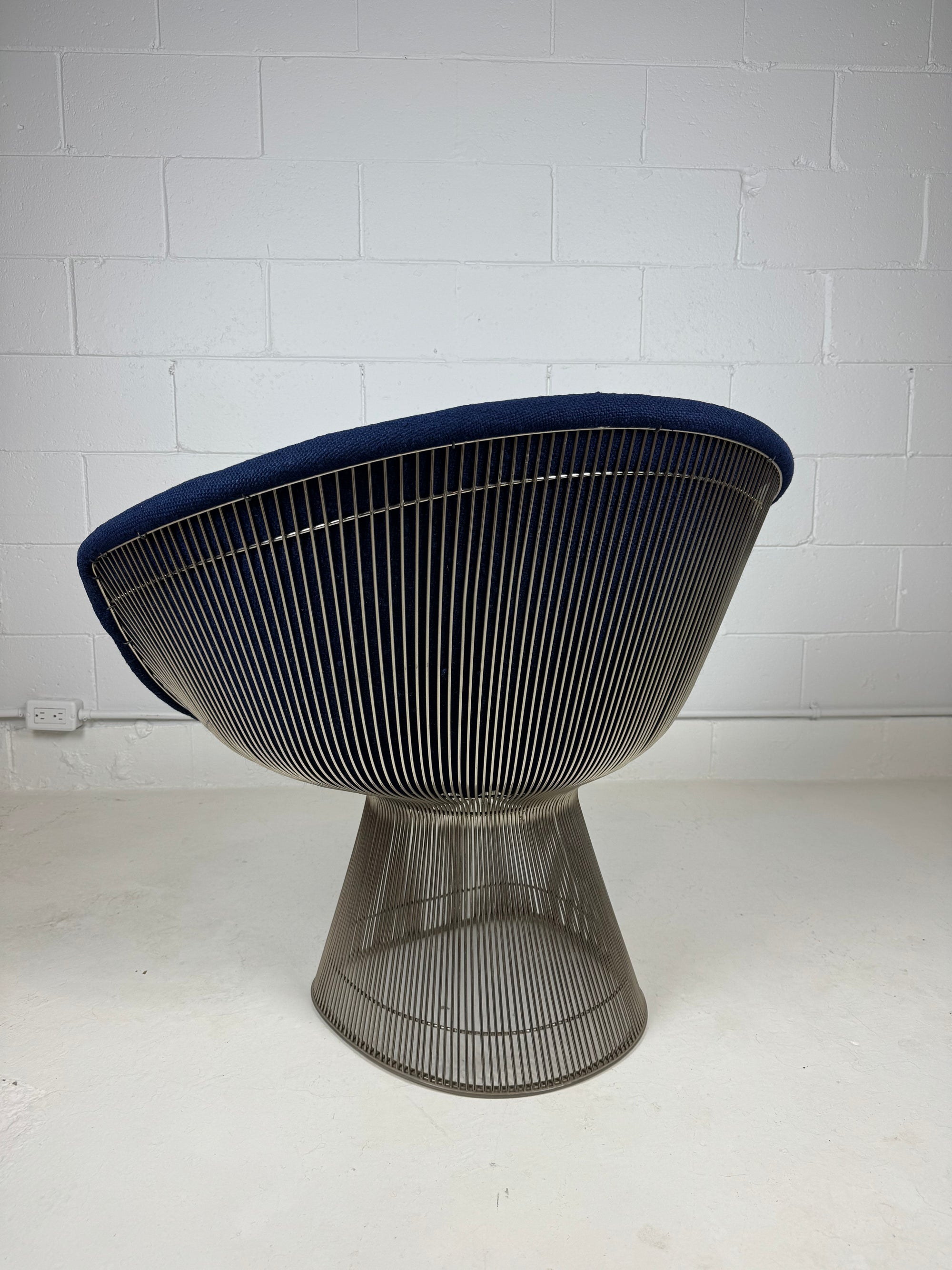 Warren Platner Lounge Chair for Knoll - Blue