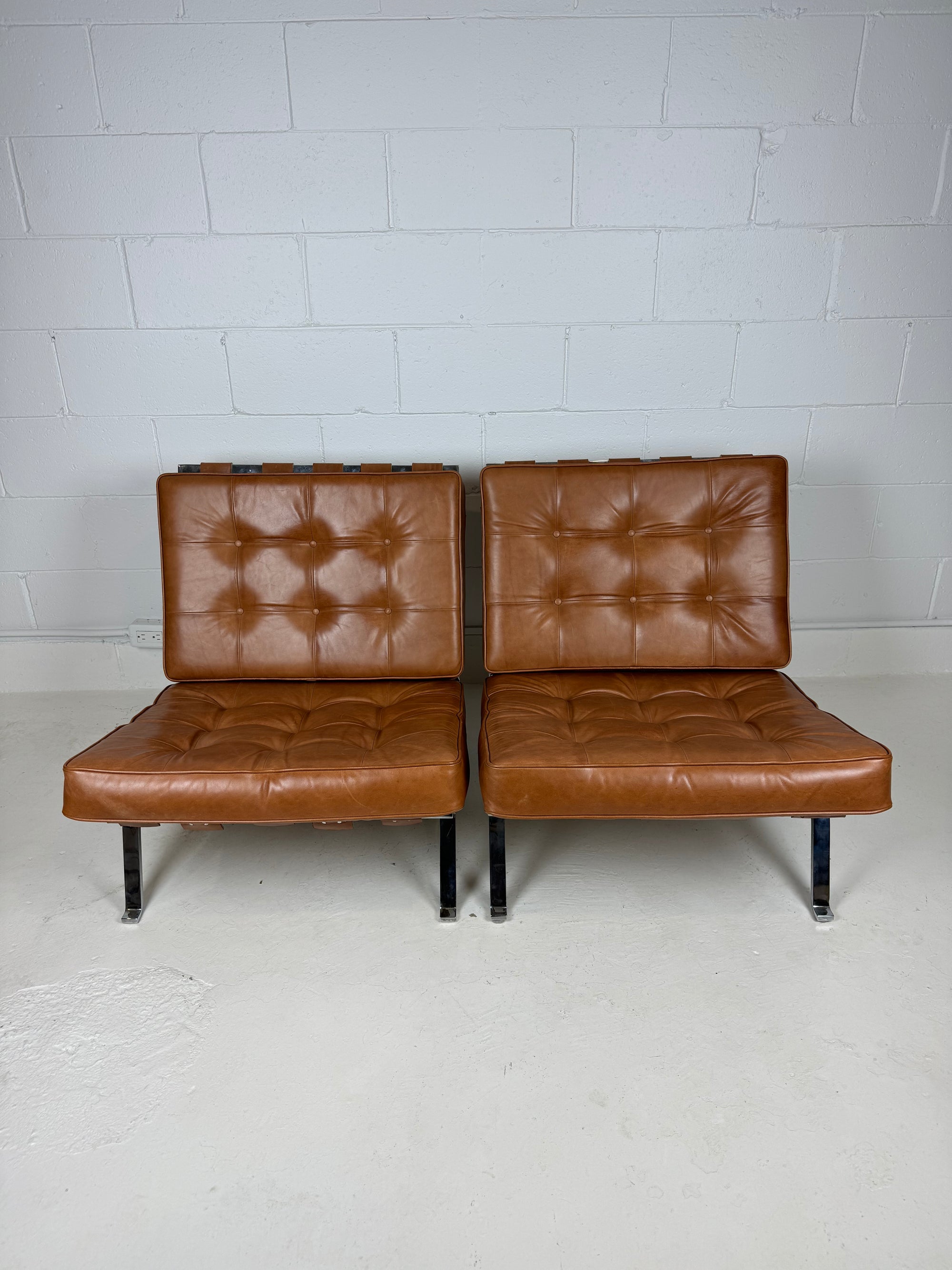 Robert Haussmann De Sede RH301 Lounge Chairs