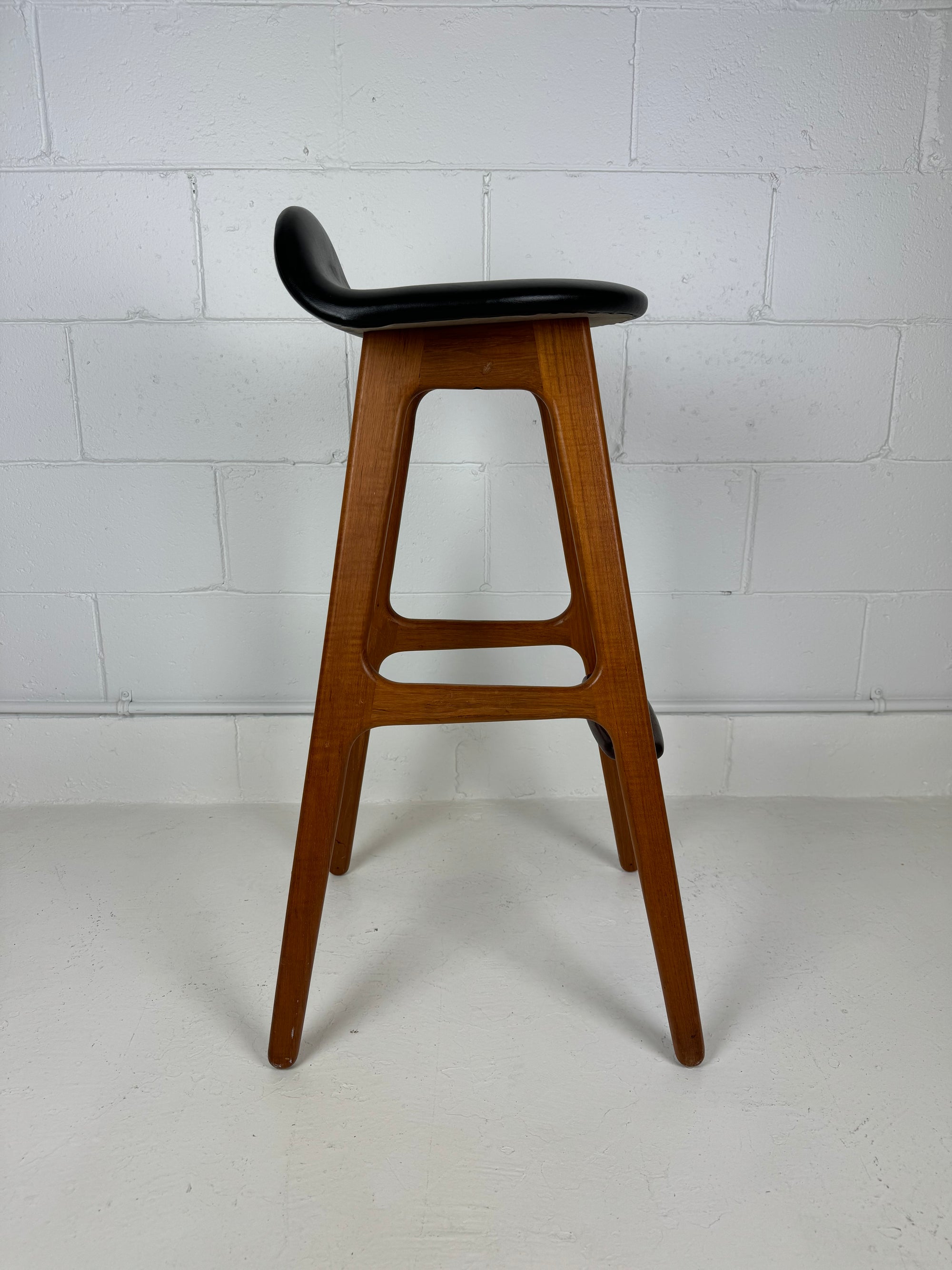 Teak and Rosewood Bar Stools by Erik Buch for Odense Møbler, Denmark