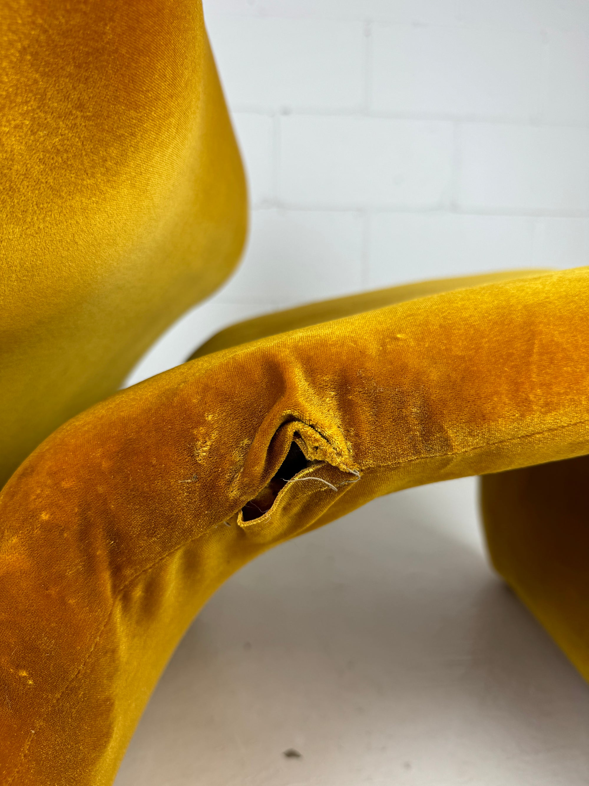 Jan Ekselius Etcetera Lounge Chair - Yellow