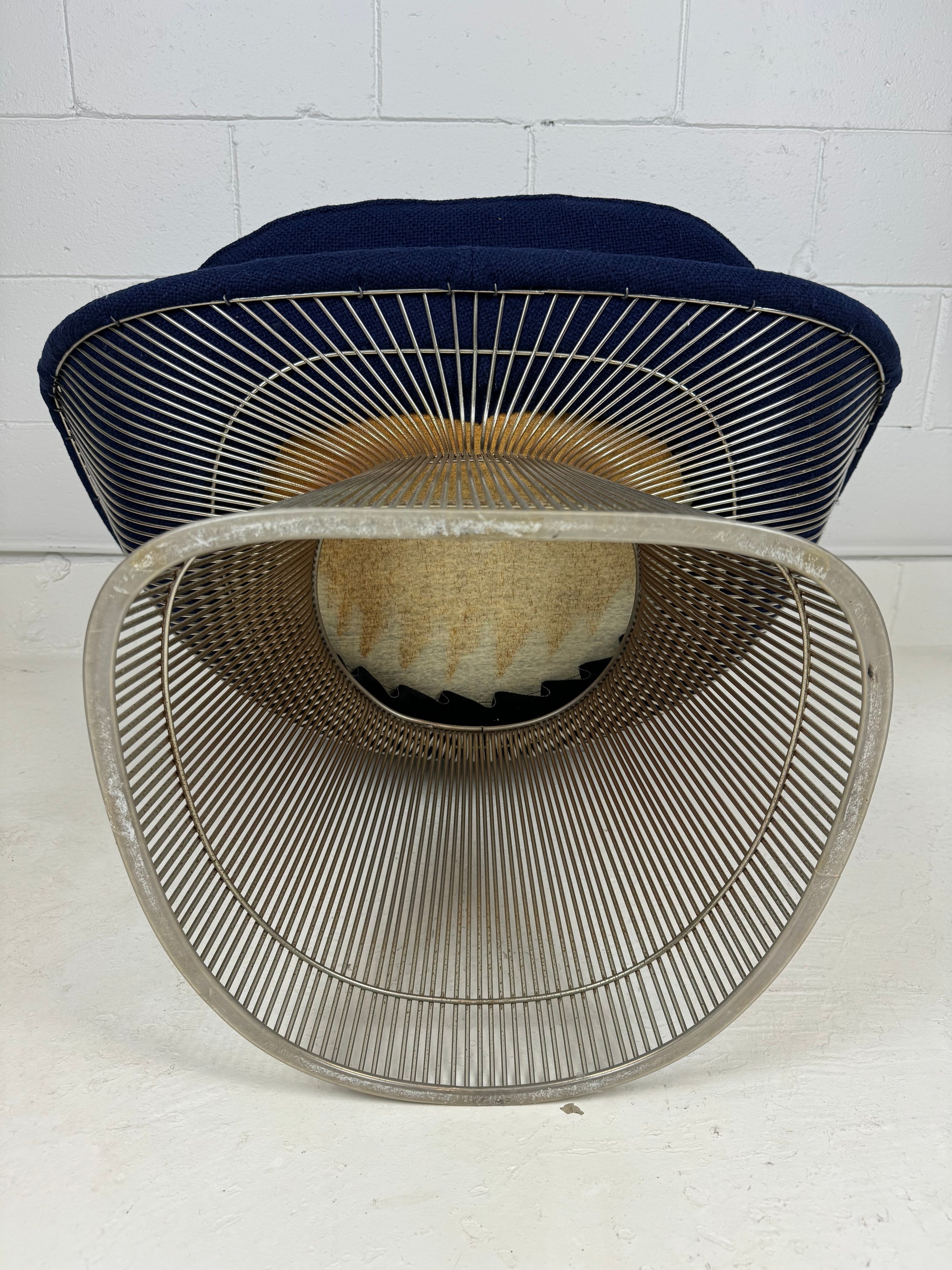 Warren Platner Lounge Chair for Knoll - Blue