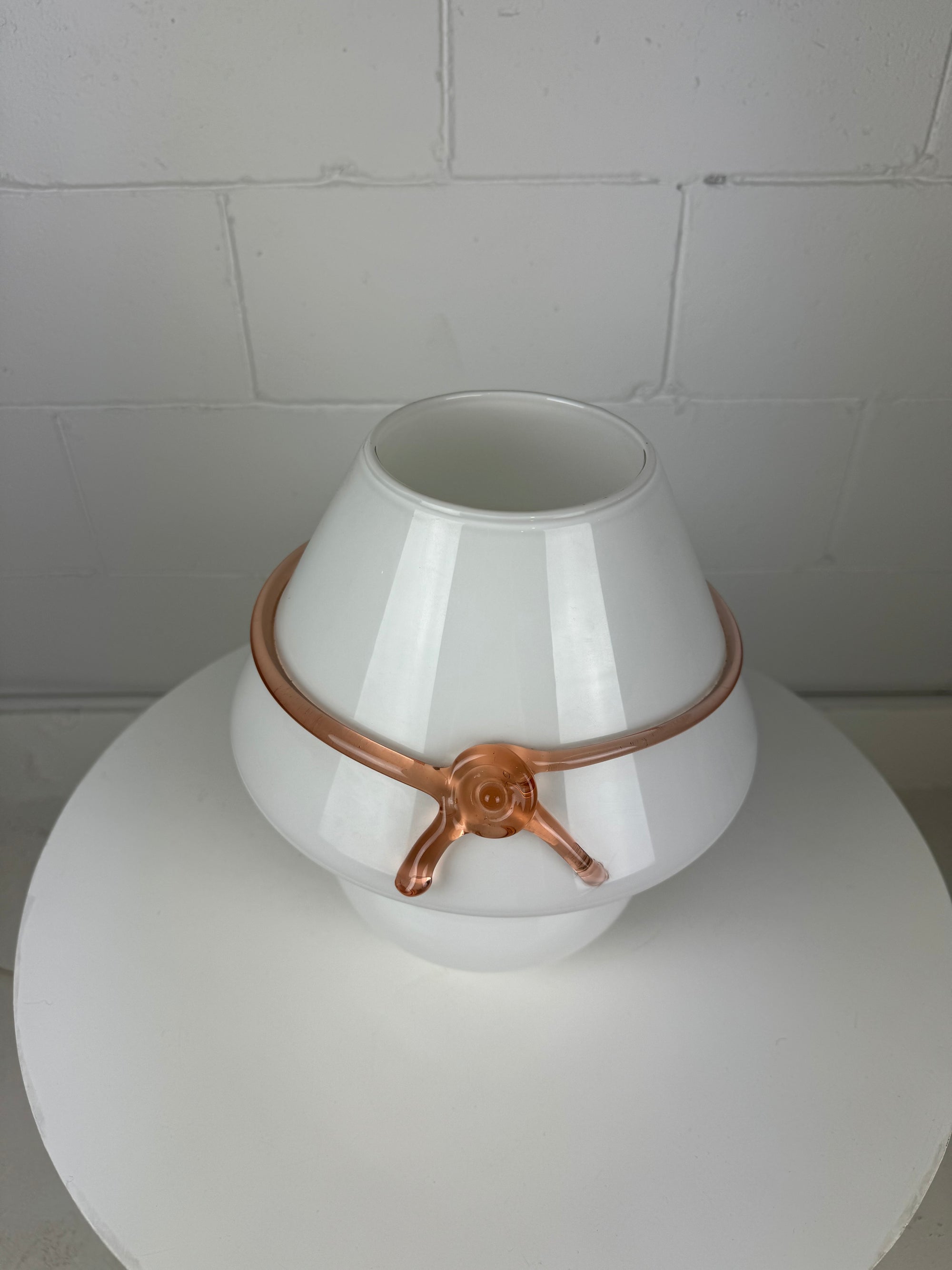 Murano Mushroom Bowtie Table Lamp