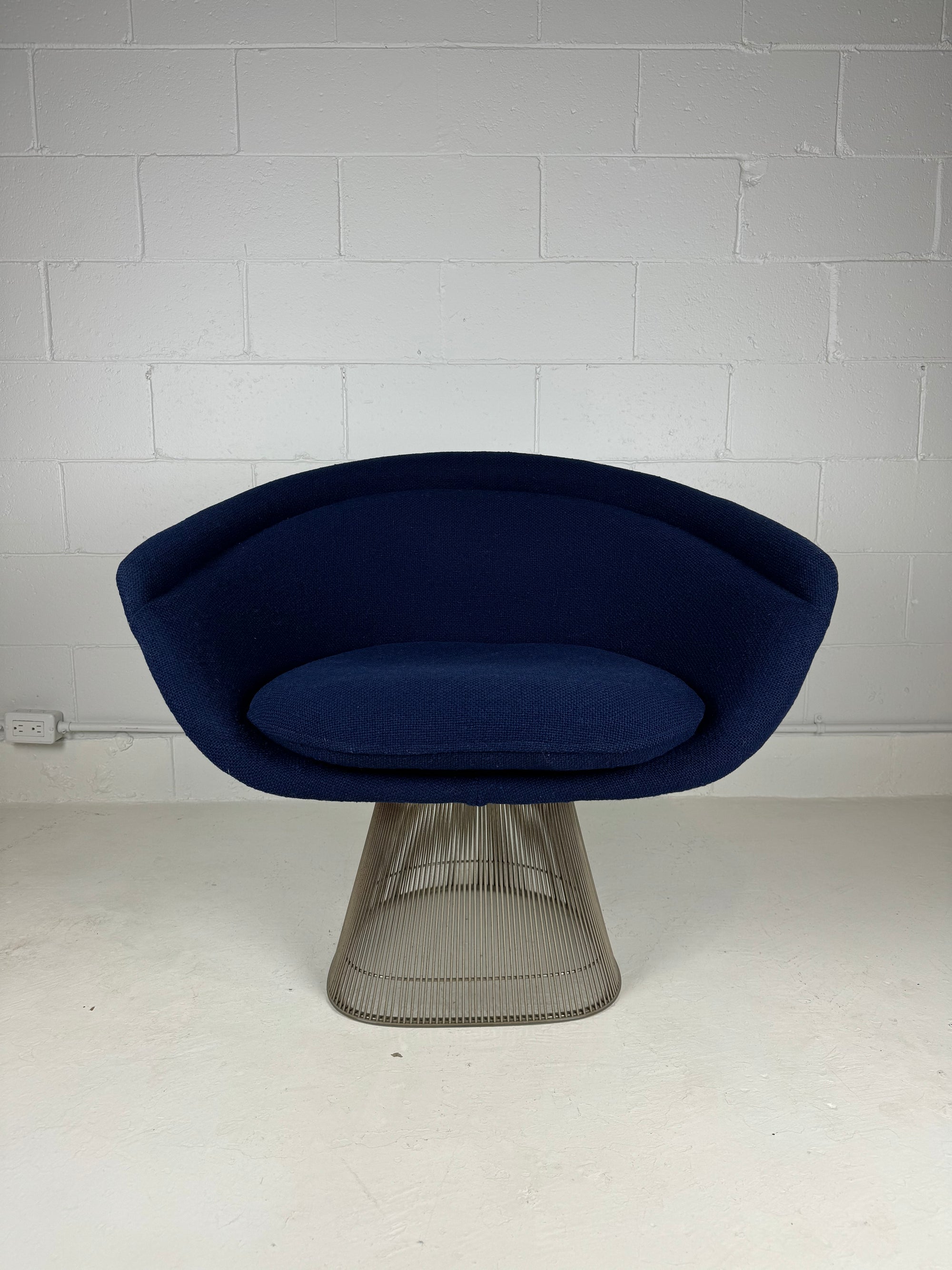 Warren Platner Lounge Chair for Knoll - Blue