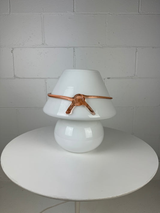 Murano Mushroom Bowtie Table Lamp