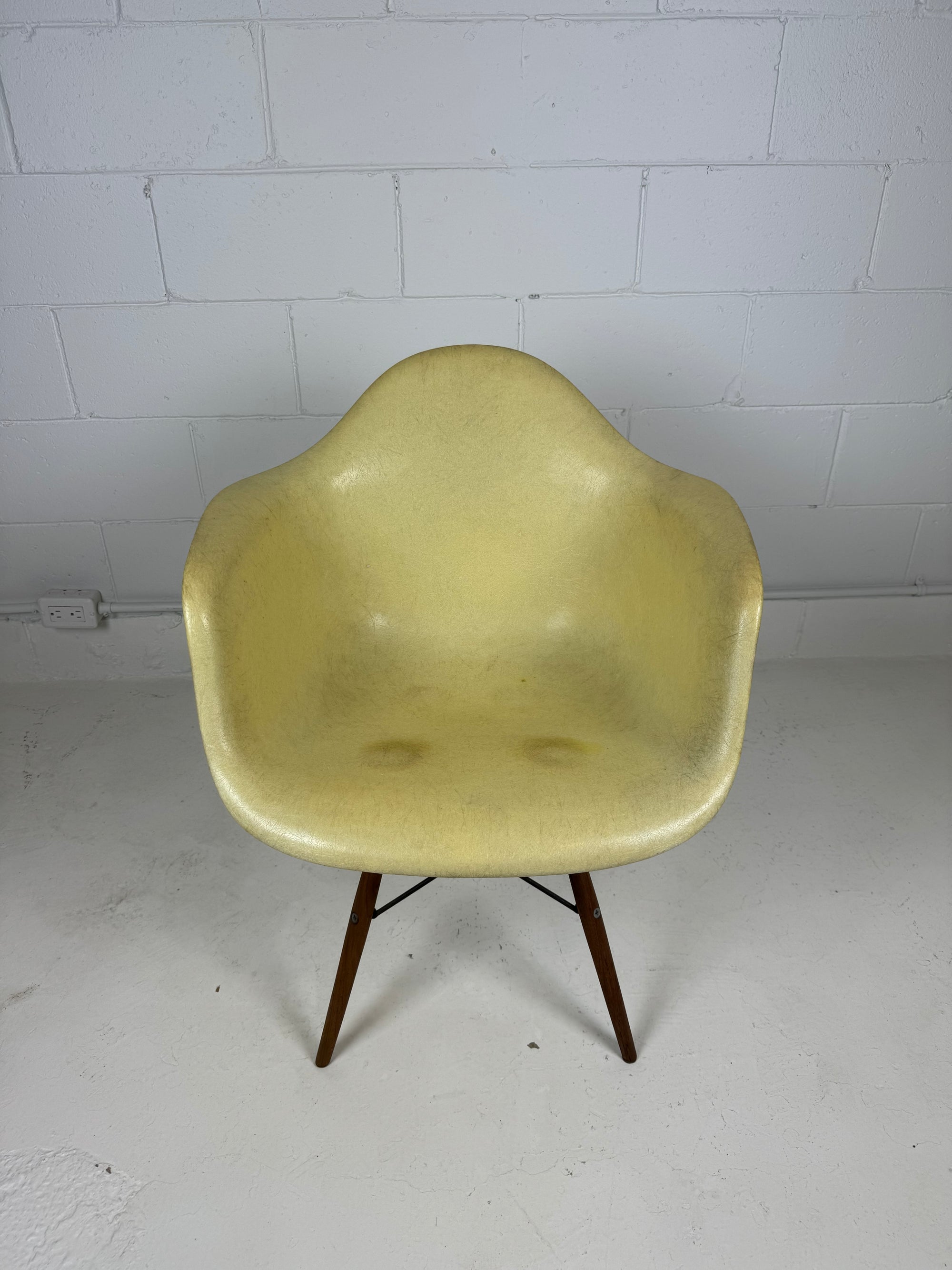 Early Eames Rope Edge Armchair