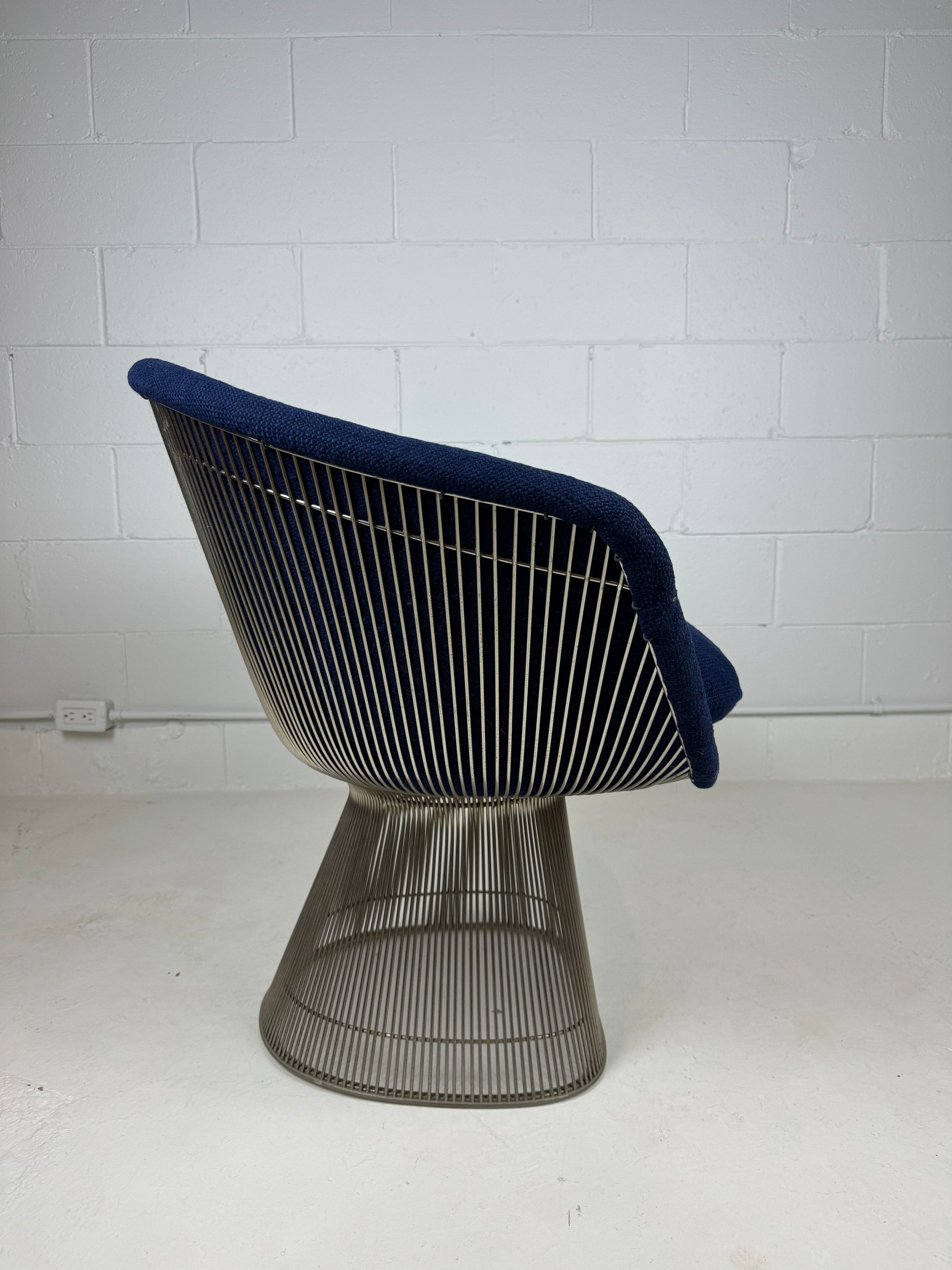 Warren Platner Lounge Chair for Knoll - Blue