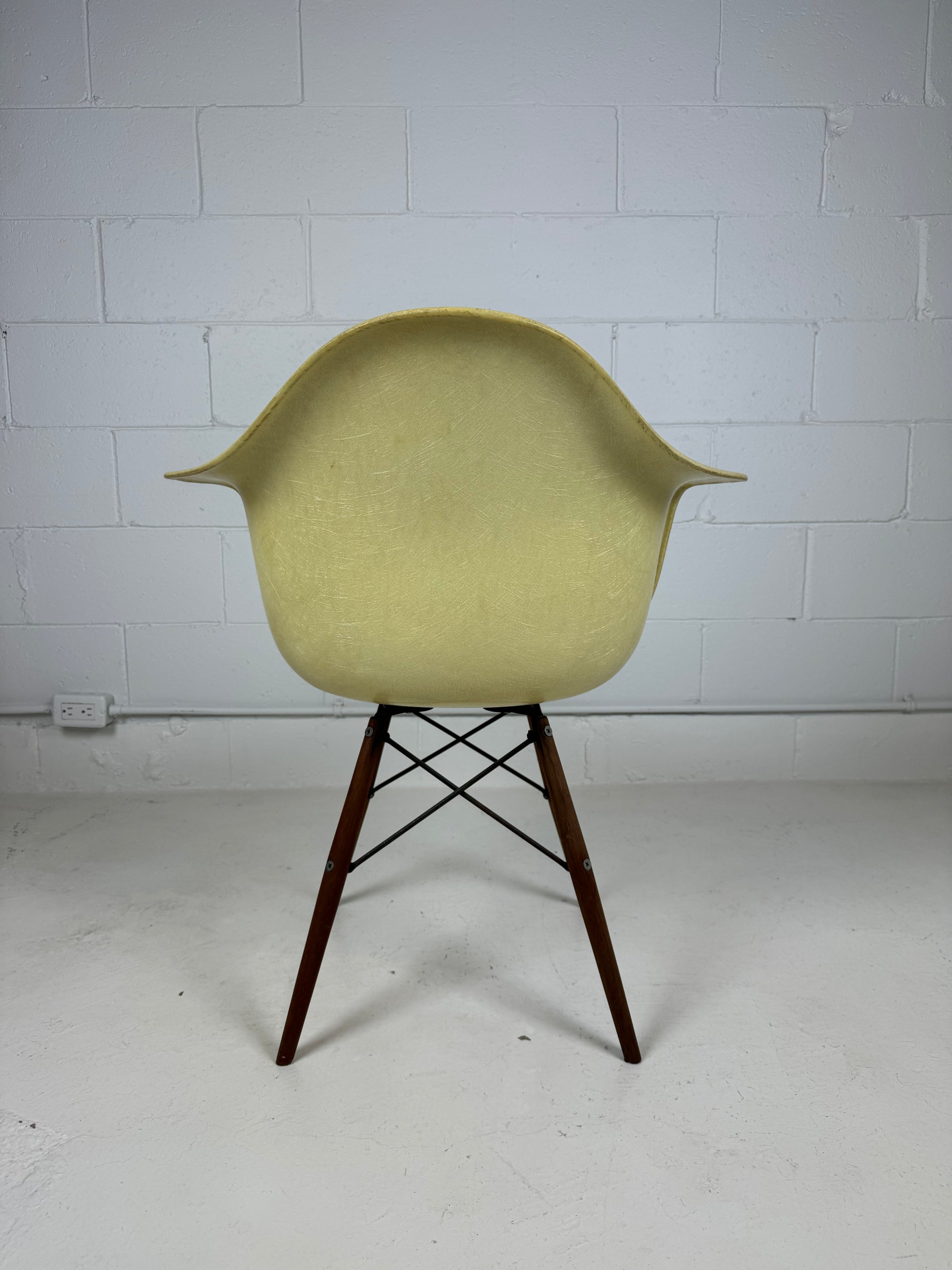 Early Eames Rope Edge Armchair