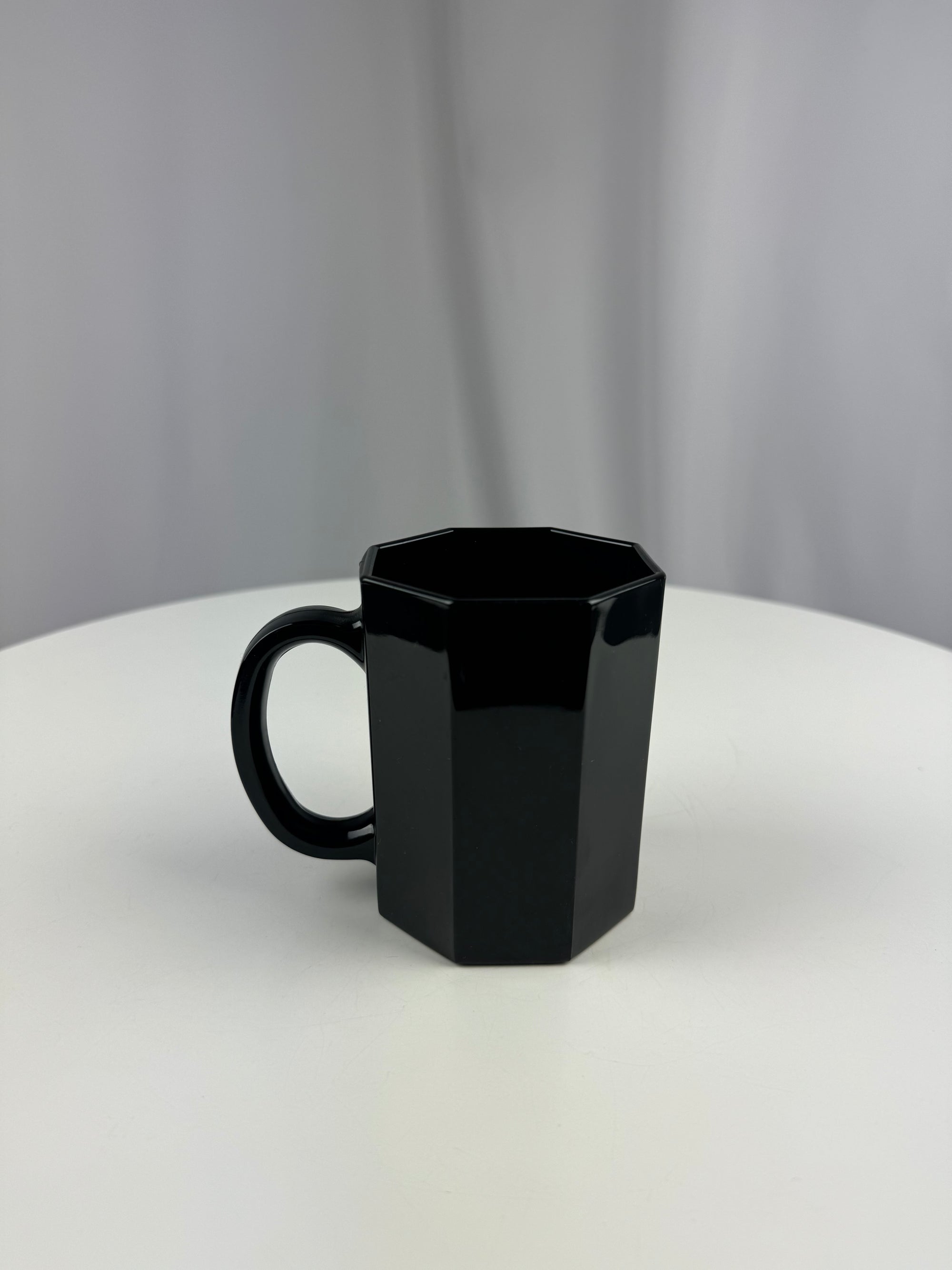 1980's Glcoloc France Black Mug